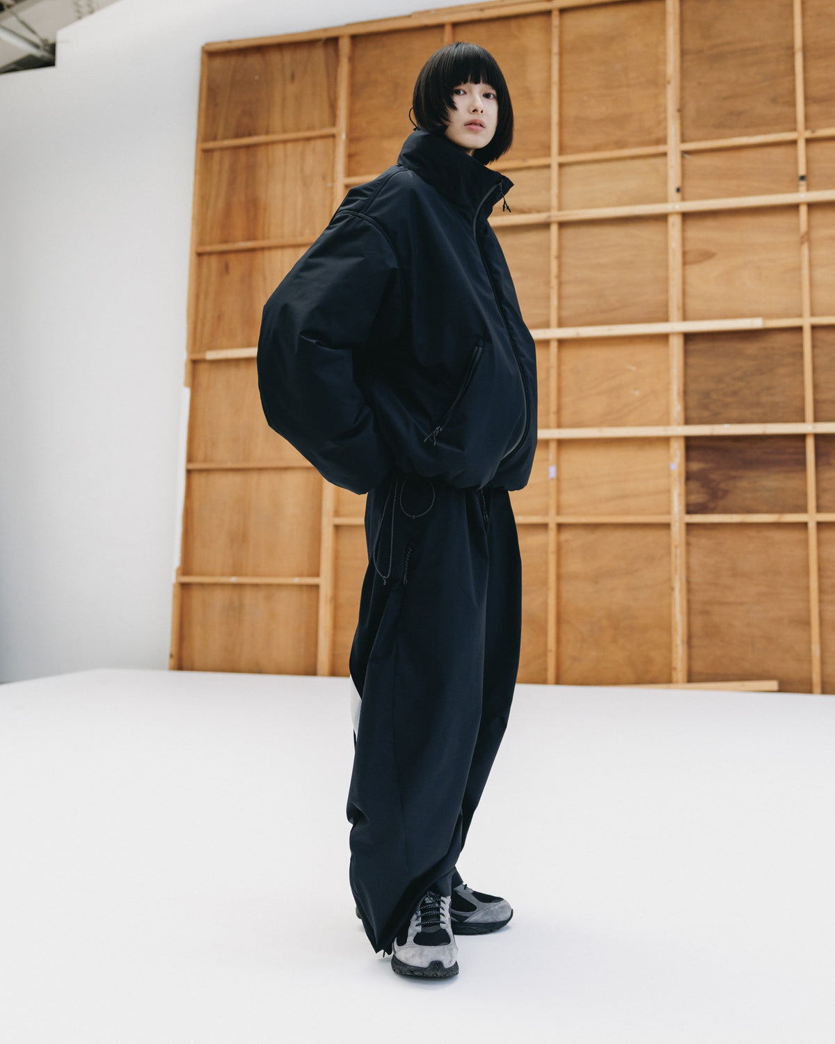 【10.28 WED 20:00- IN STOCK】 +phenix WINDSTOPPER® by GORE-TEX LABS CITY UTILITY INSULATED JACKET TYPE 1 (BLACK)
