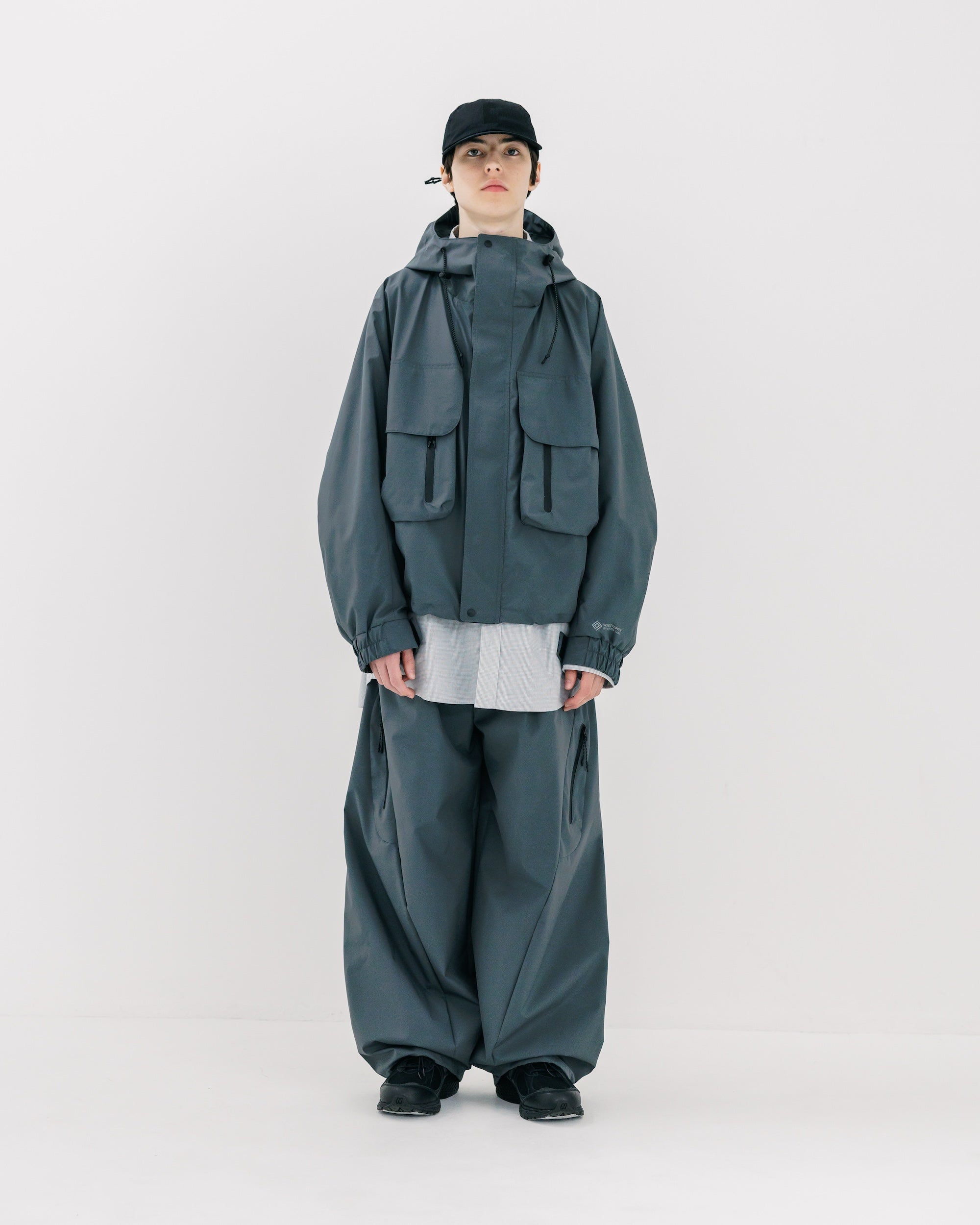 【3.5 WED 20:00- IN STOCK】+phenix WINDSTOPPER® by GORE-TEX LABS CITY WADING JACKET (GRAPHAITE GRAY)