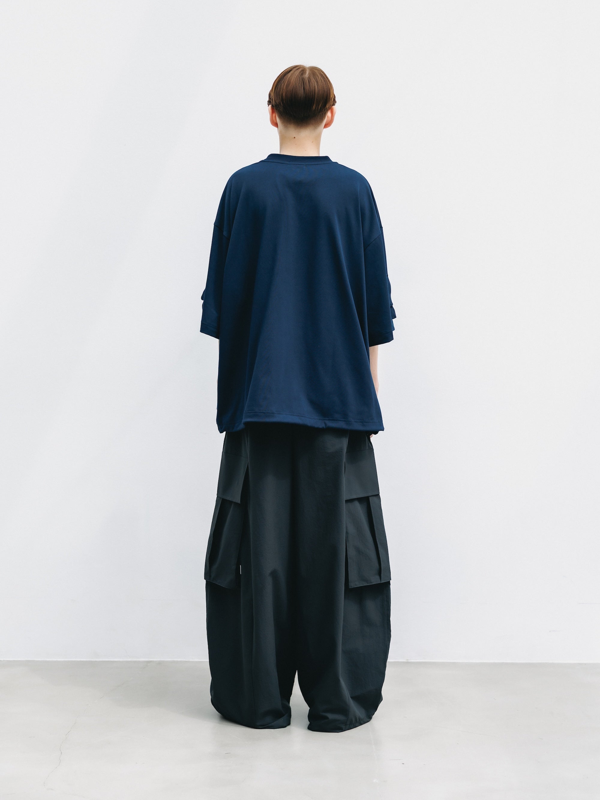 【7.1 WED 20:00- IN STOCK】MULTI POCKET S/S T-SHIRT (NAVY)