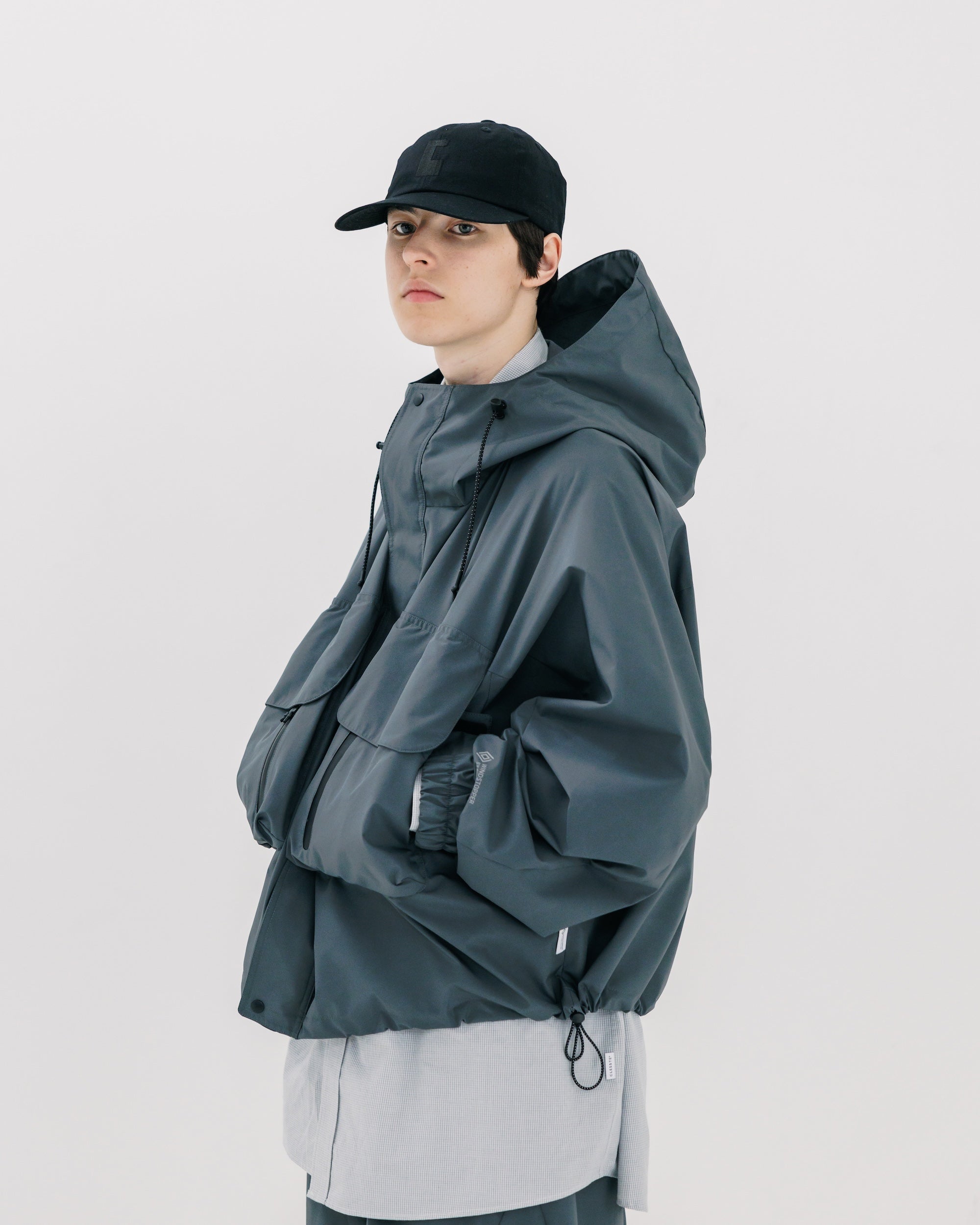 【3.5 WED 20:00- IN STOCK】+phenix WINDSTOPPER® by GORE-TEX LABS CITY WADING JACKET (GRAPHAITE GRAY)