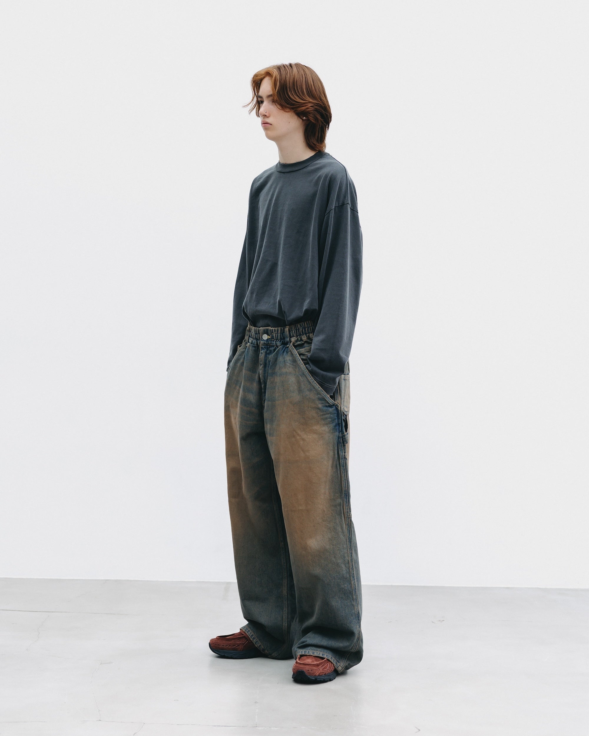 11.5 WED 20:00- IN STOCK】VINTAGE DYED SELVEDGE DENIM WORKER