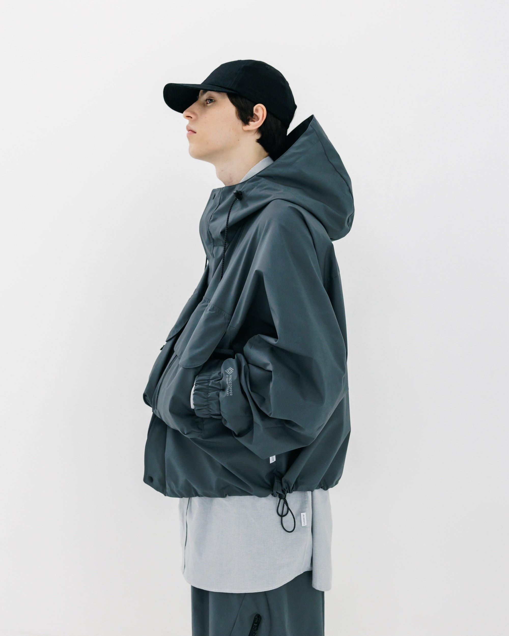 【3.5 WED 20:00- IN STOCK】+phenix WINDSTOPPER® by GORE-TEX LABS CITY WADING JACKET (GRAPHAITE GRAY)