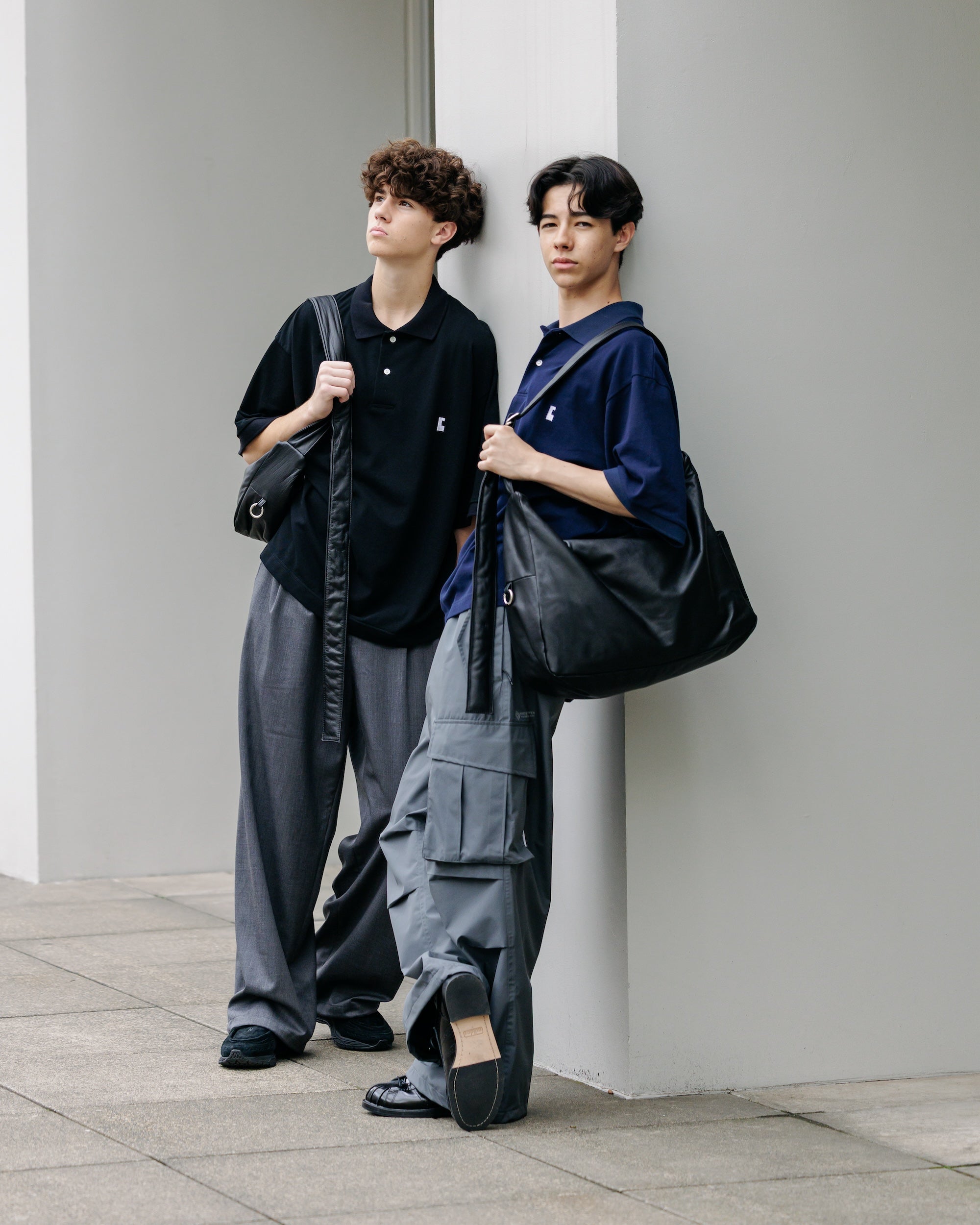 【6.28 SAT 20:00- IN STOCK】LEATHER HOLIDAY BAG LARGE