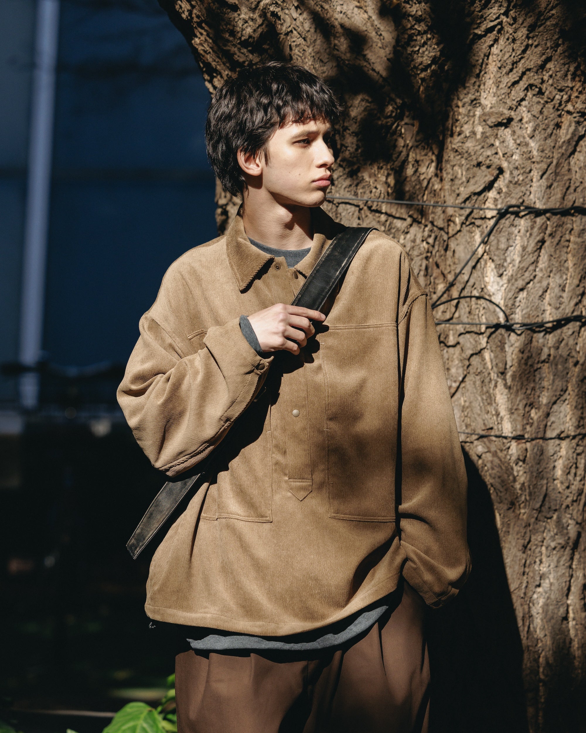 【11.26 WED 20:00- IN STOCK】TECH CORDUROY US ARMY M-35 PULLOVER JACKET (BEIGE)