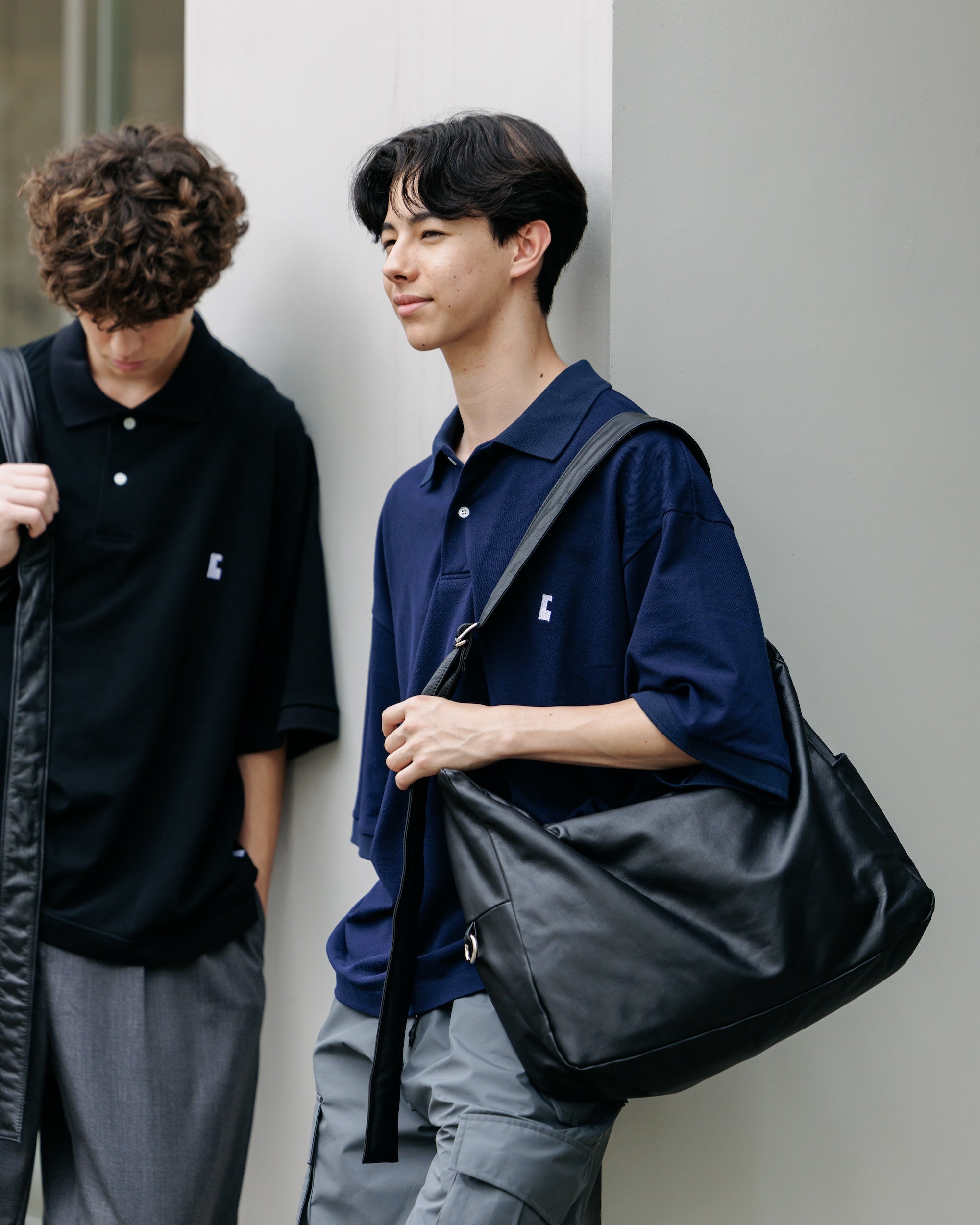 【6.28 SAT 20:00- IN STOCK】LEATHER HOLIDAY BAG LARGE