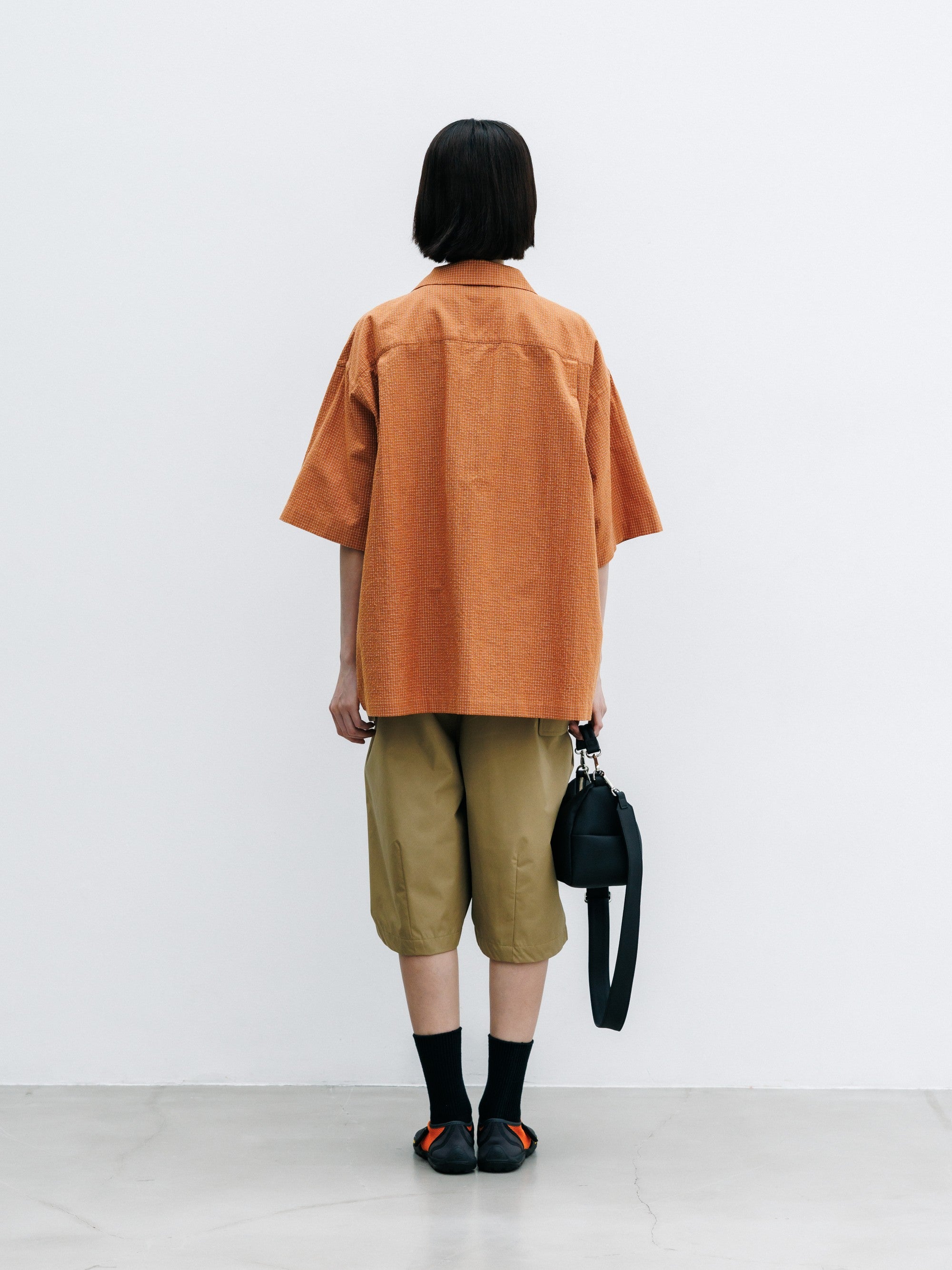 【8.12 WED 20:00- IN STOCK】+phenix WINDSTOPPER® by GORE-TEX LABS CITY FLAP WIDE BALLOON HALF PANTS (CAMEL BEIGE)