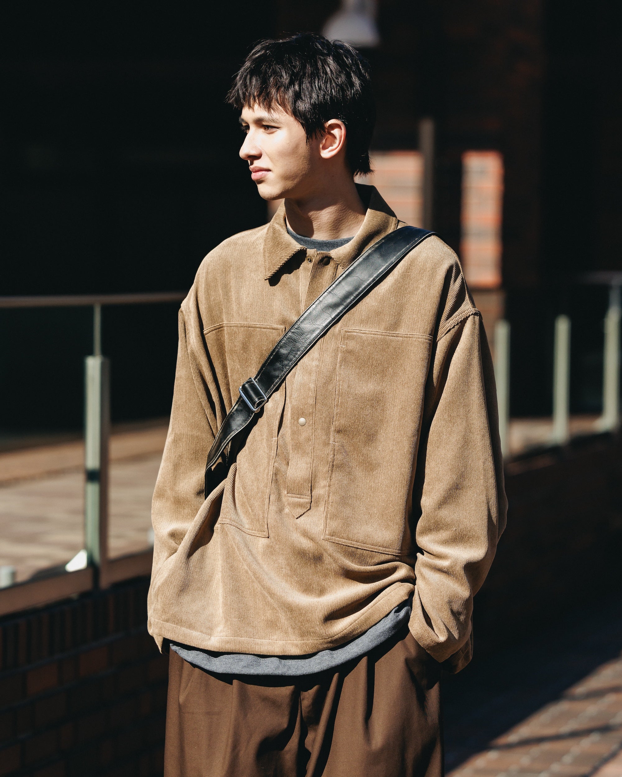 【11.26 WED 20:00- IN STOCK】TECH CORDUROY US ARMY M-35 PULLOVER JACKET (BEIGE)