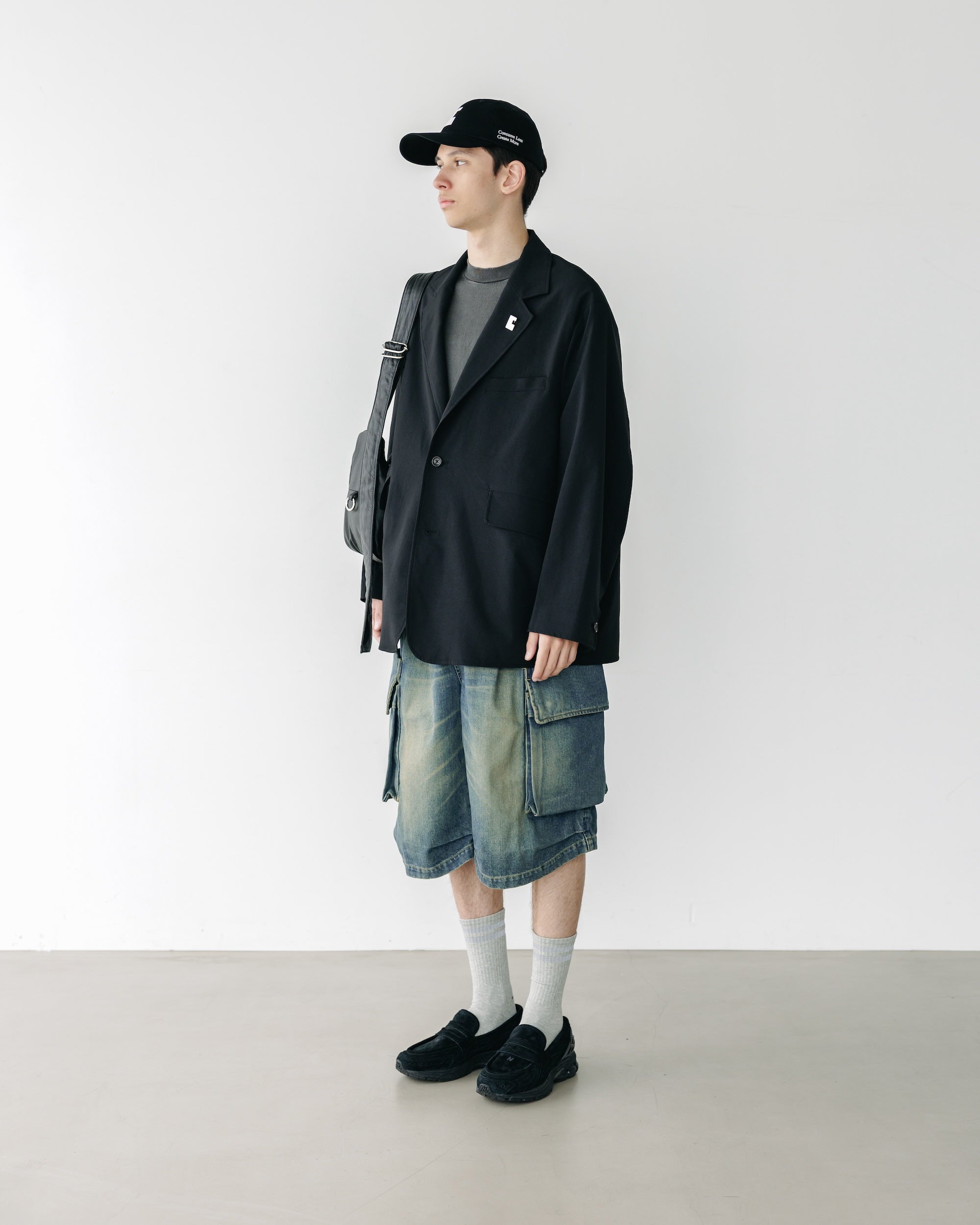 CITY UNIFORM TAILORED JACKET (BLACK)