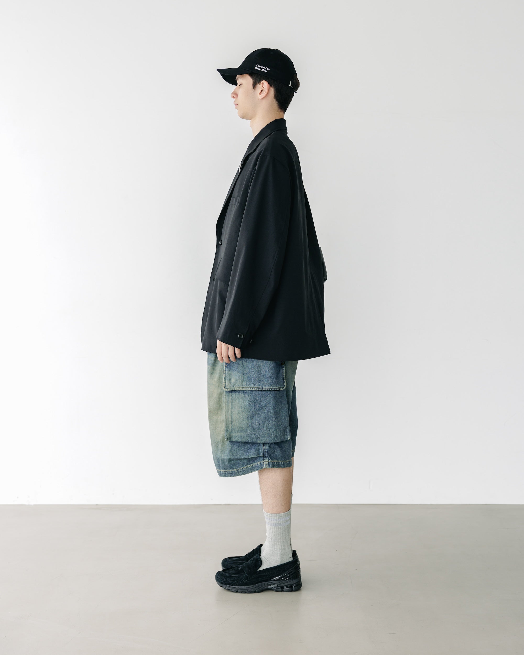 CITY UNIFORM TAILORED JACKET (BLACK)