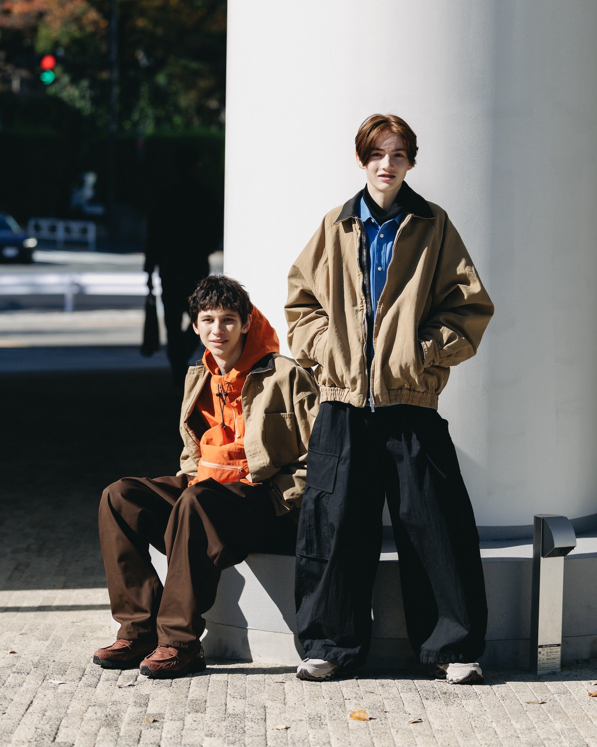 VINTAGE DYED CITY UTILITY COAT (BEIGE)