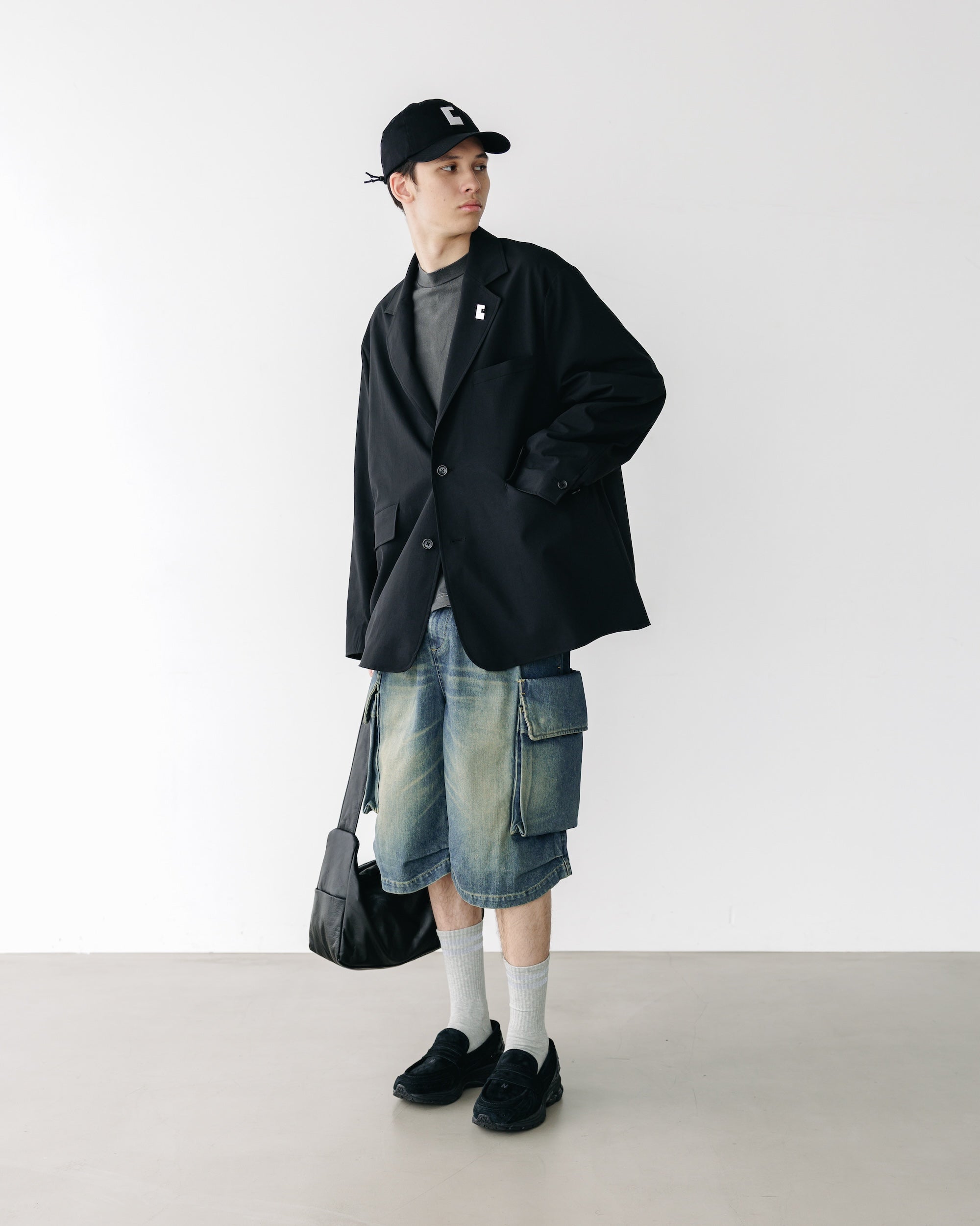CITY UNIFORM TAILORED JACKET (BLACK)