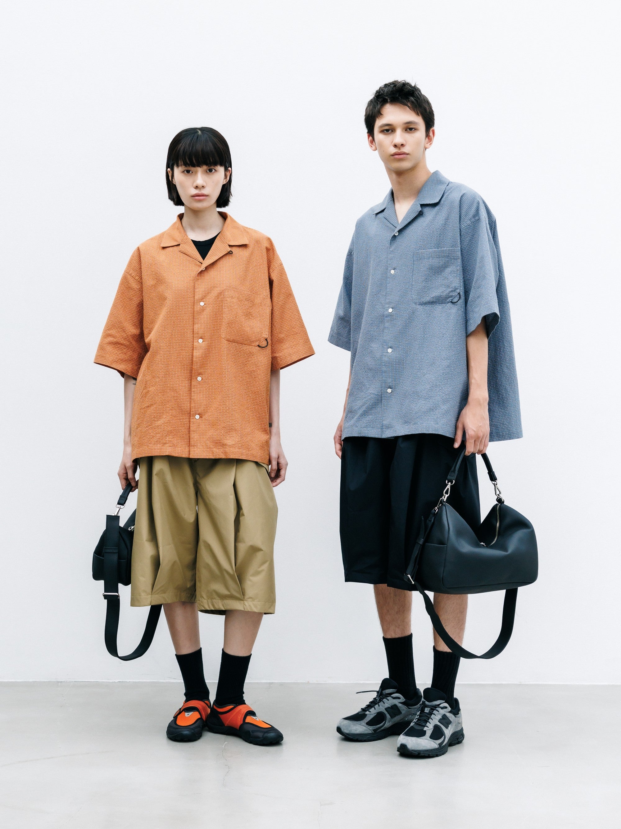 【8.12 WED 20:00- IN STOCK】+phenix WINDSTOPPER® by GORE-TEX LABS CITY FLAP WIDE BALLOON HALF PANTS (BLACK)