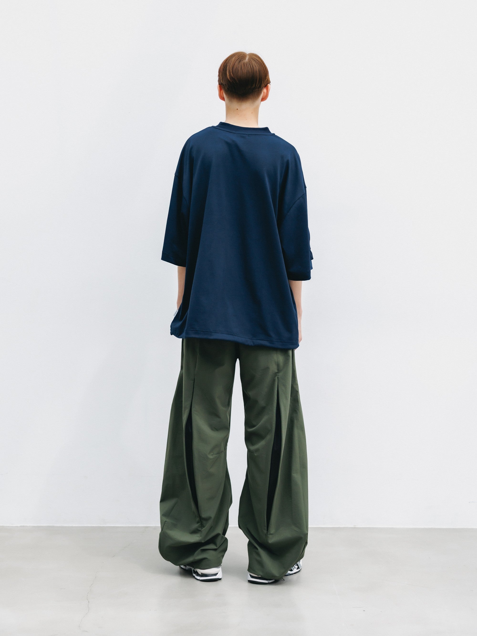 【6.3 WED 20:00- IN STOCK】COOLDOTS® CITY BARREL LEG PANTS（OLIVE）