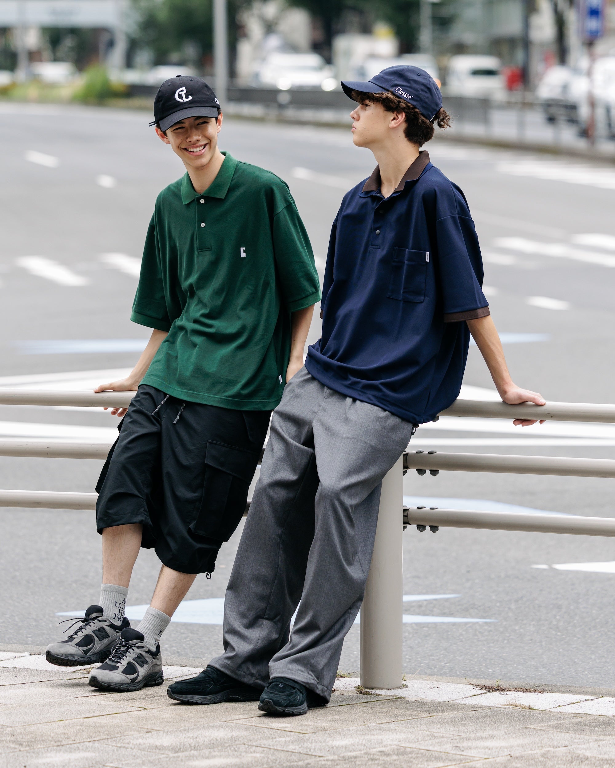 CITY S/S POLO SHIRT (GREEN)