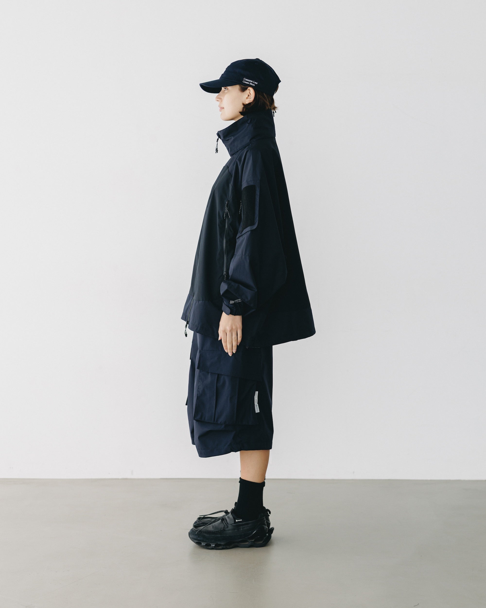 【9.17 WED 20:00- IN STOCK】+phenix WINDSTOPPER® by GORE-TEX LABS CITY MILITARY JACKET (NAVY×BLACK)