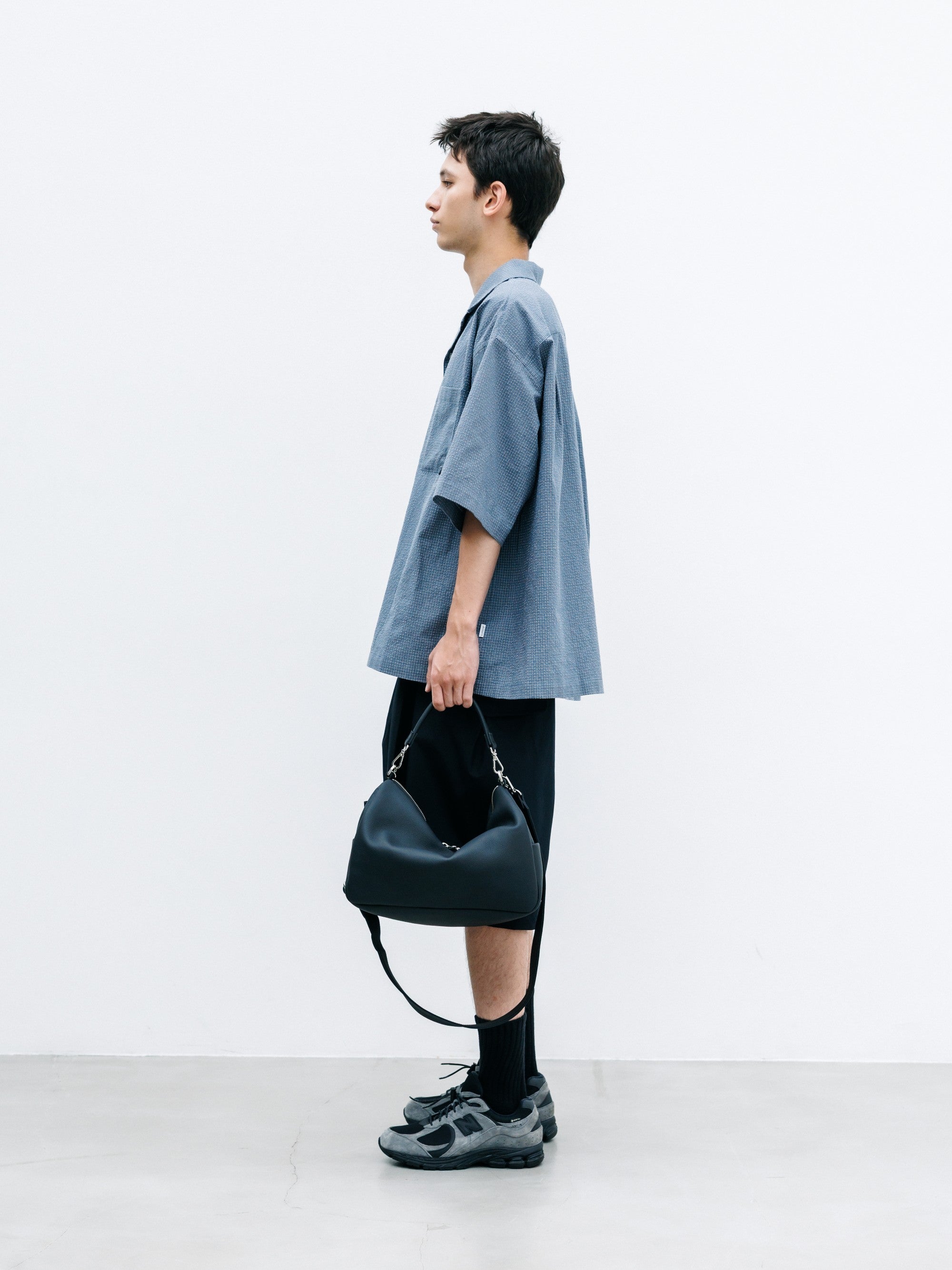 【8.12 WED 20:00- IN STOCK】+phenix WINDSTOPPER® by GORE-TEX LABS CITY FLAP WIDE BALLOON HALF PANTS (BLACK)