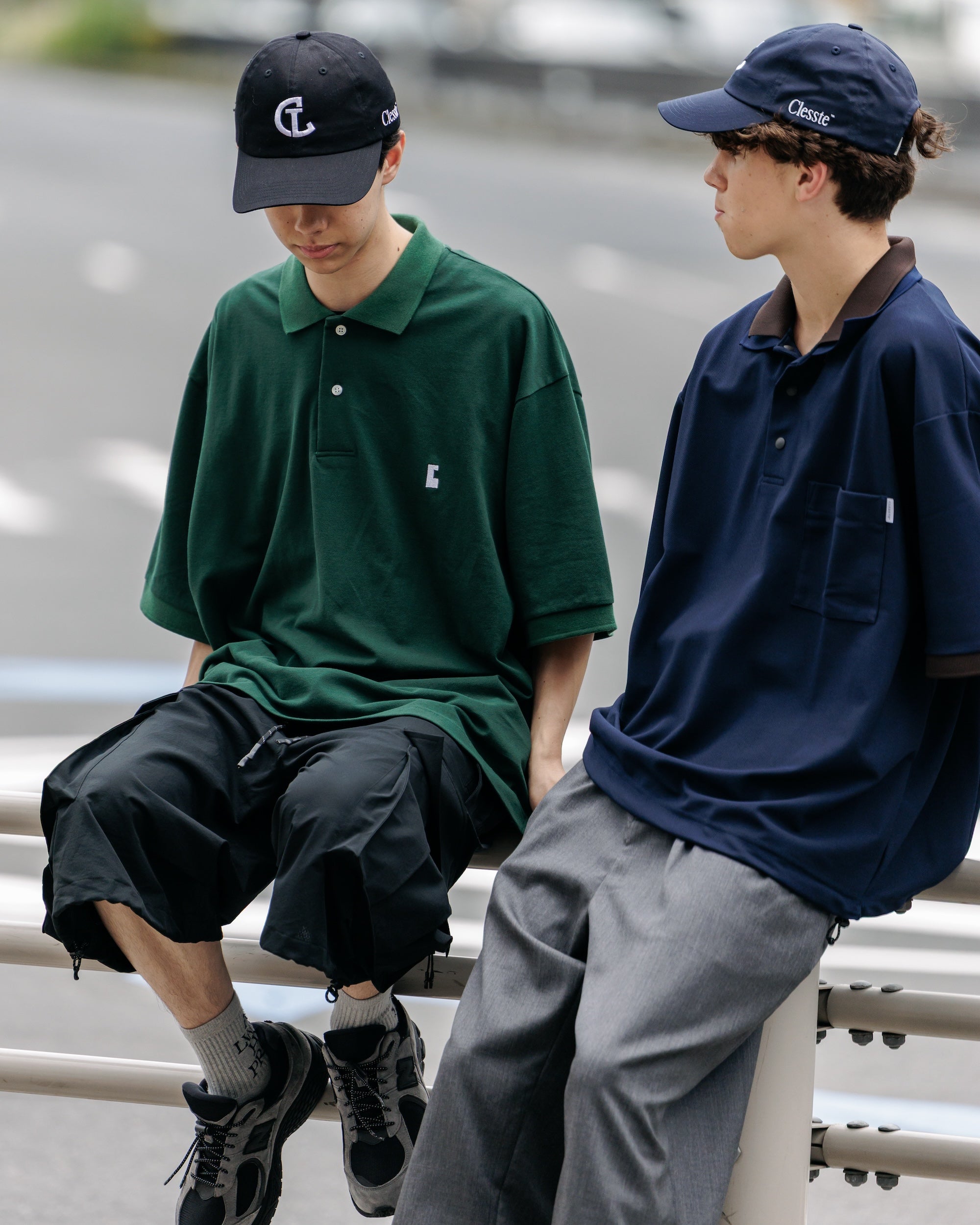 CITY S/S POLO SHIRT (GREEN)