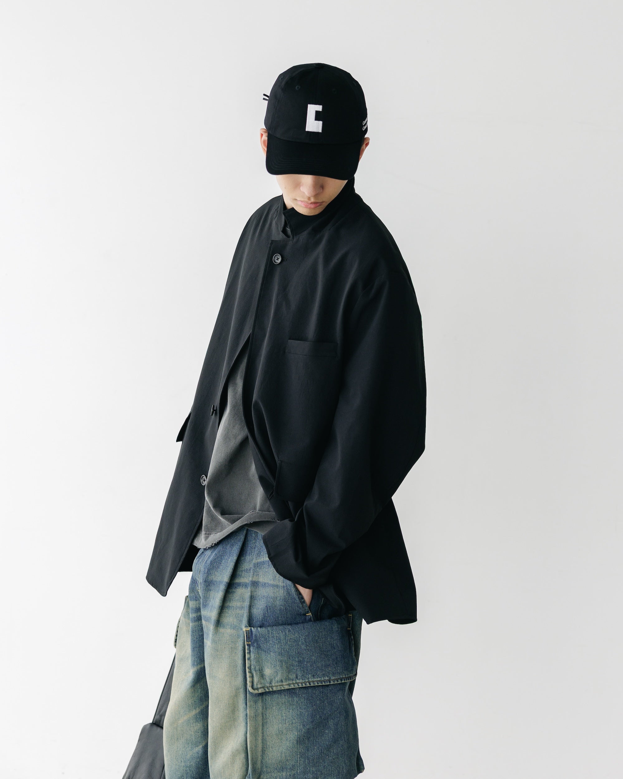 CITY UNIFORM TAILORED JACKET (BLACK)