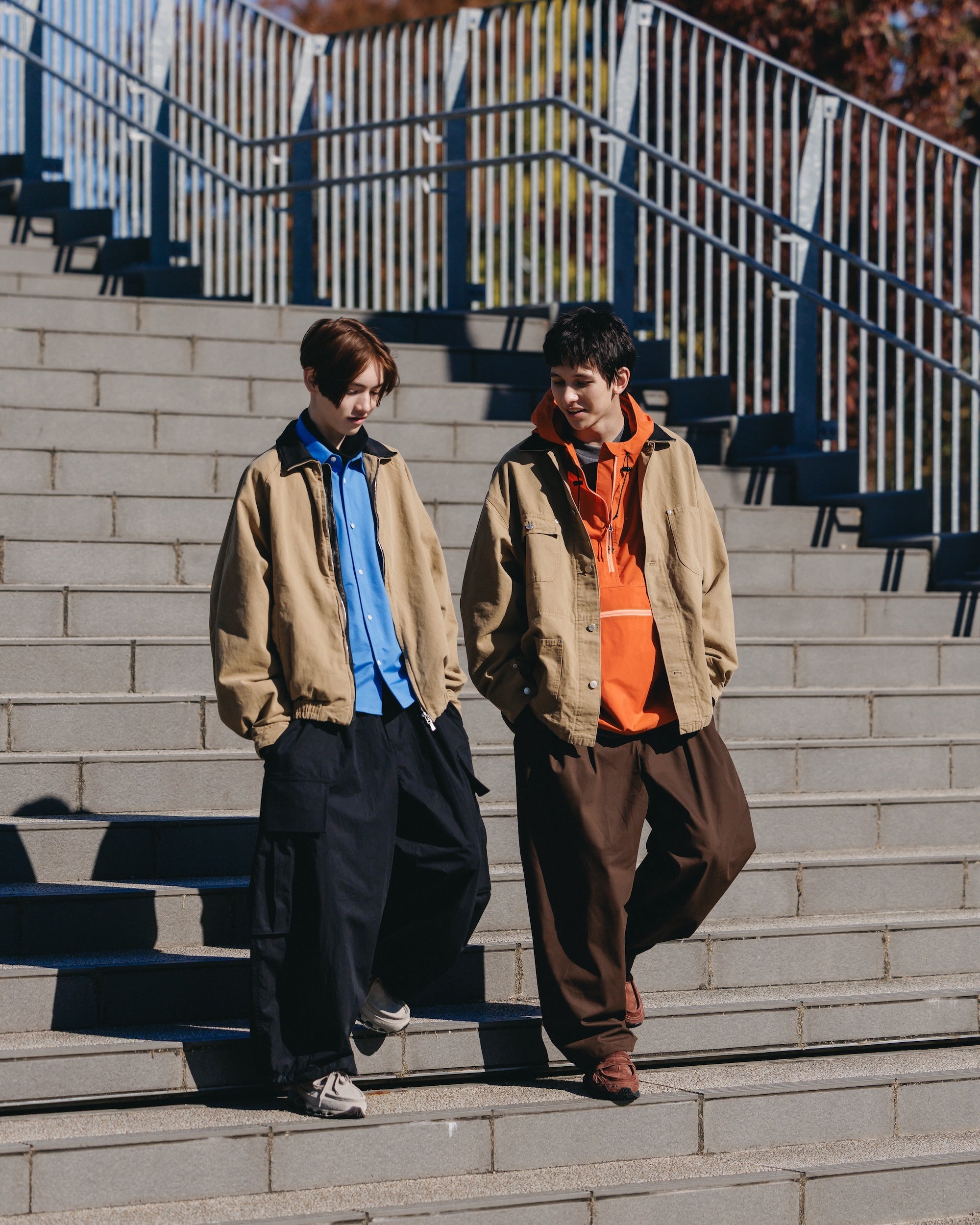 VINTAGE DYED CITY UTILITY COAT (BEIGE)