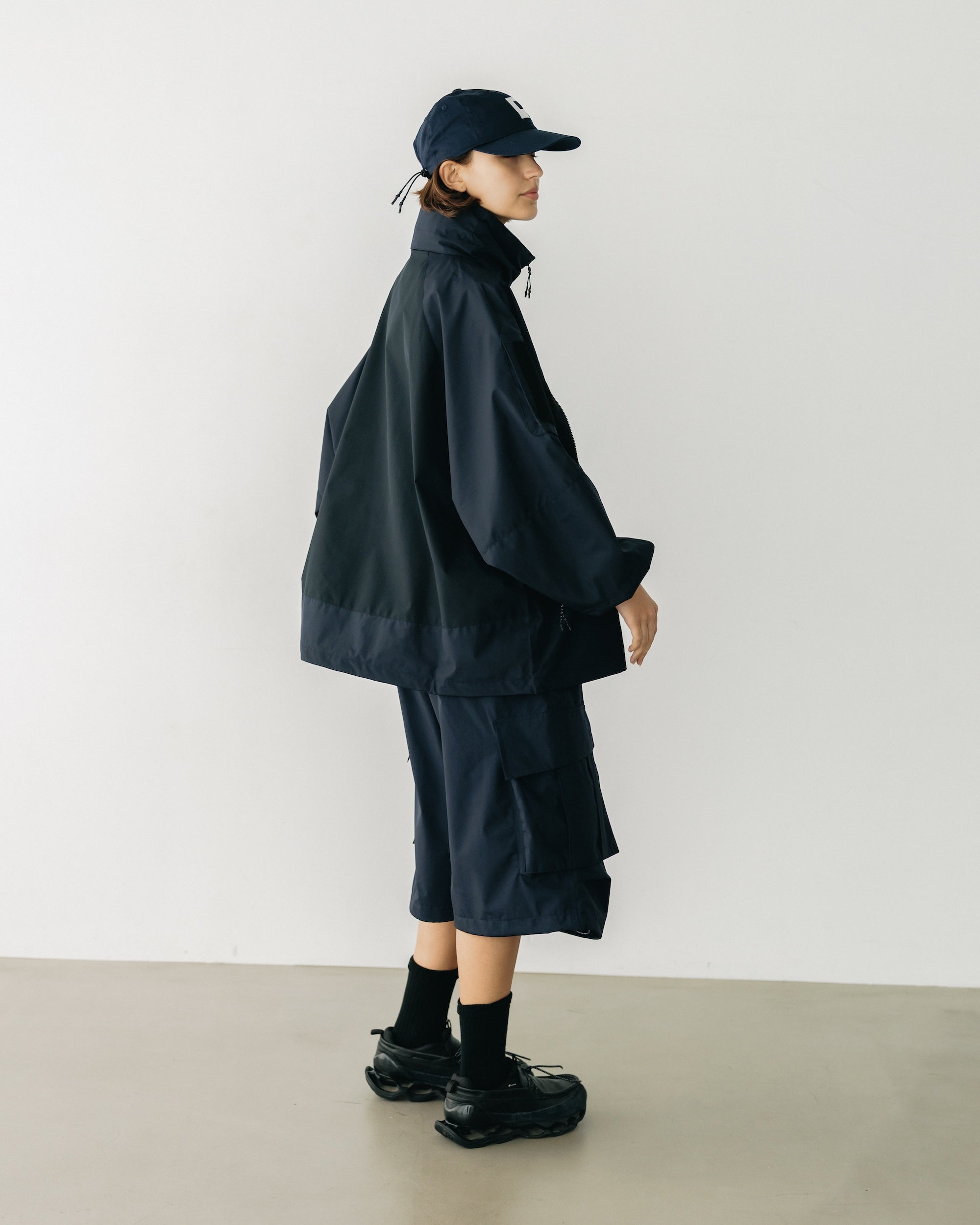 【9.17 WED 20:00- IN STOCK】+phenix WINDSTOPPER® by GORE-TEX LABS CITY MILITARY JACKET (NAVY×BLACK)