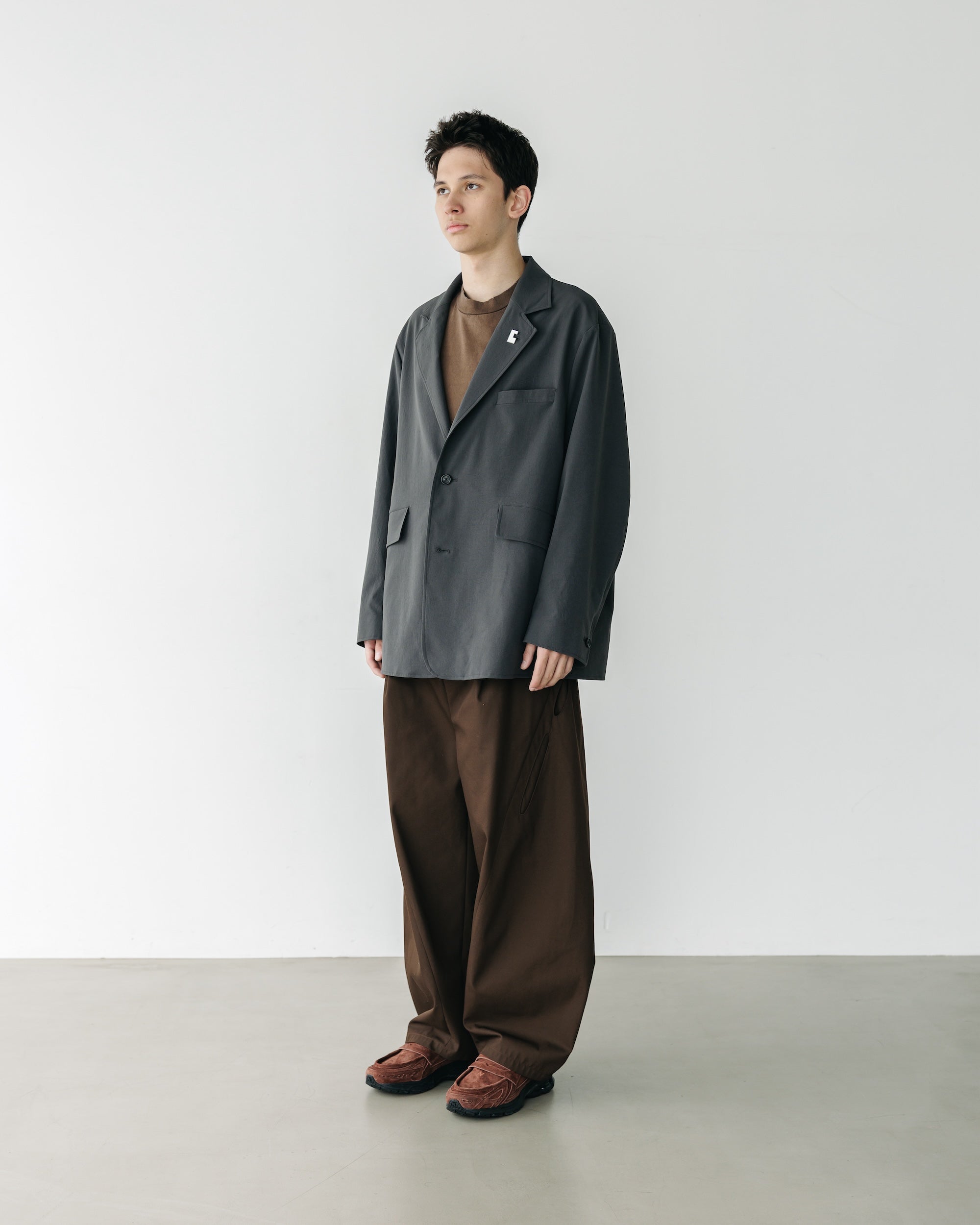 CITY UNIFORM TAILORED JACKET (CHARCOAL)
