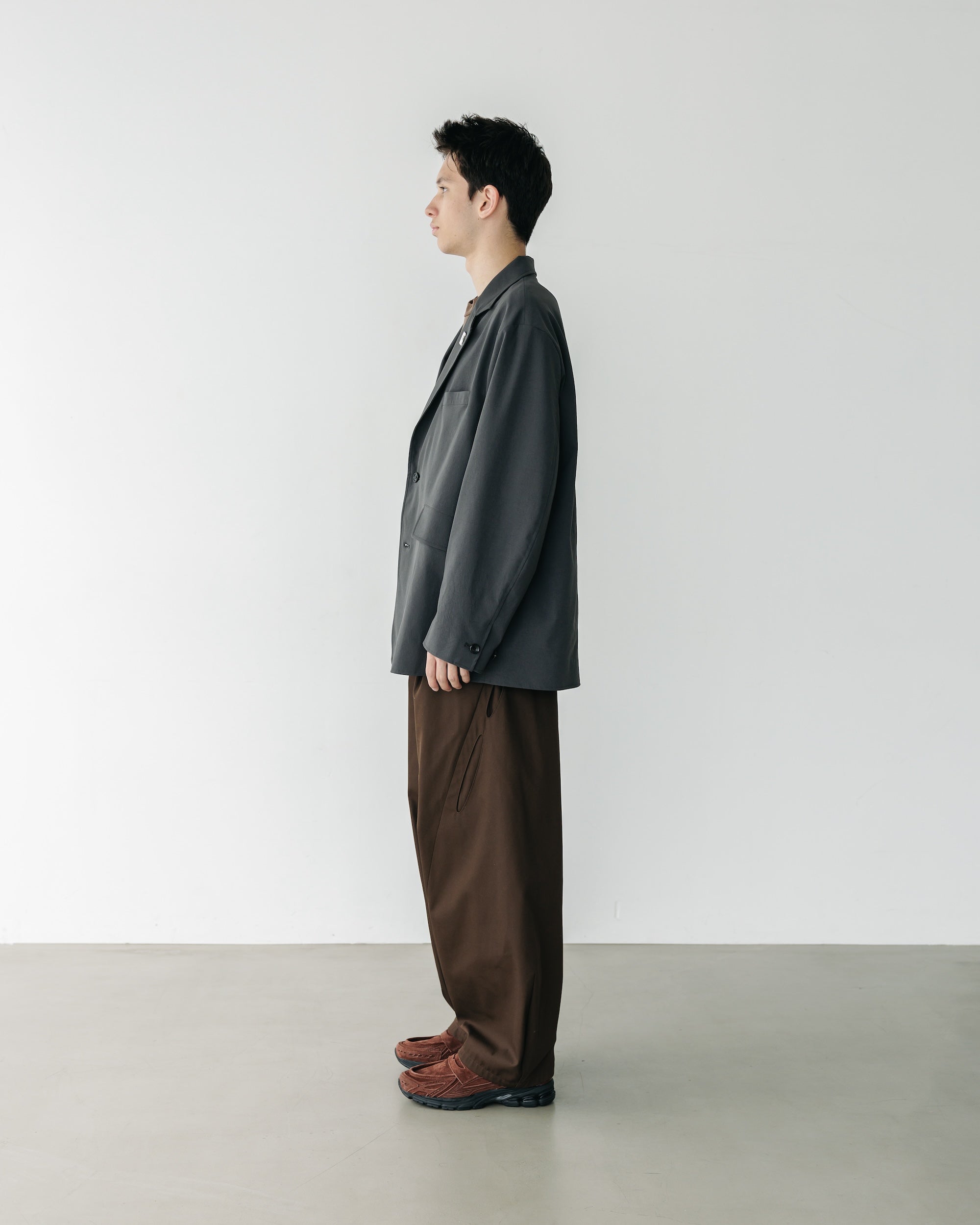 CITY UNIFORM TAILORED JACKET (CHARCOAL)