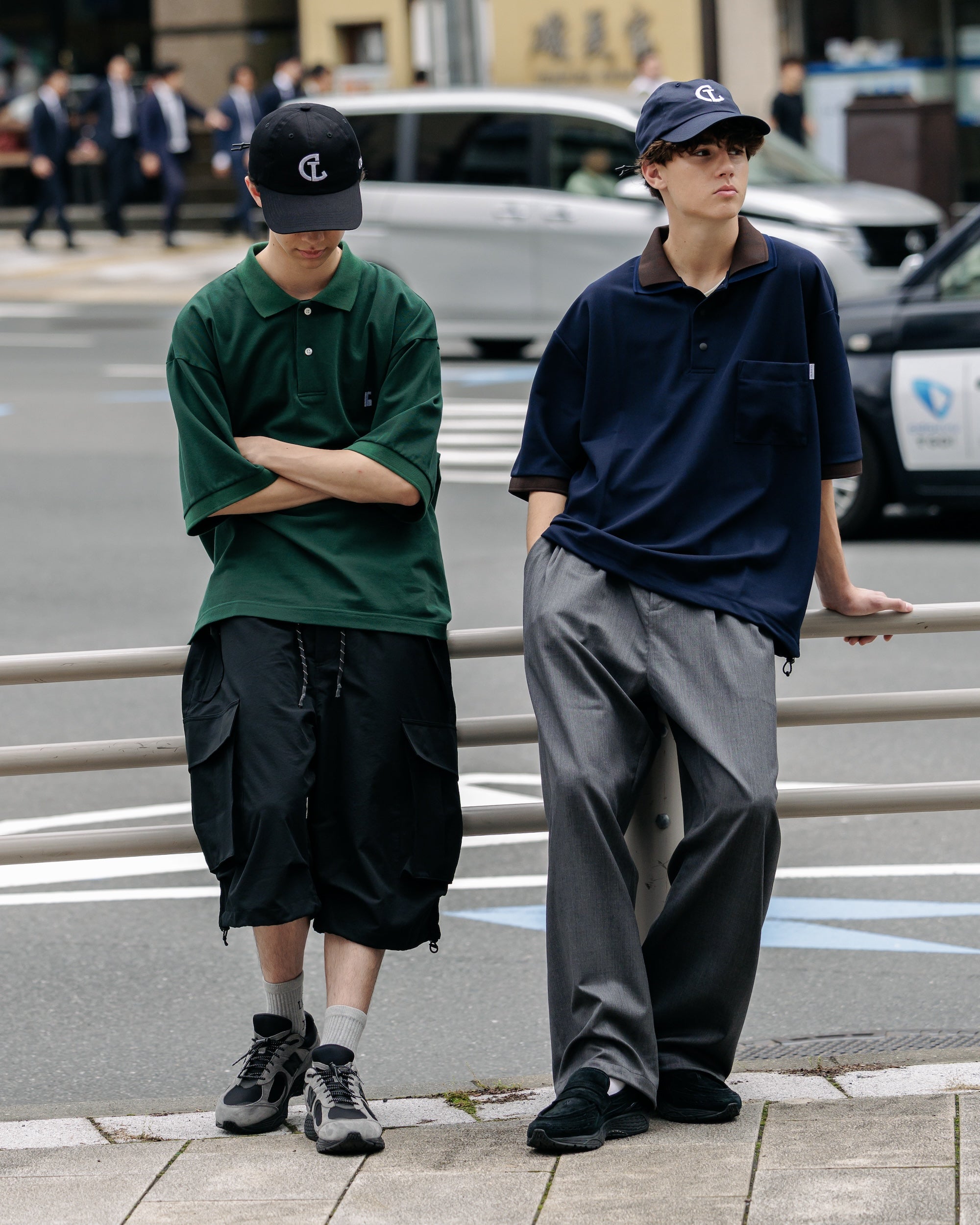 CITY S/S POLO SHIRT (GREEN)