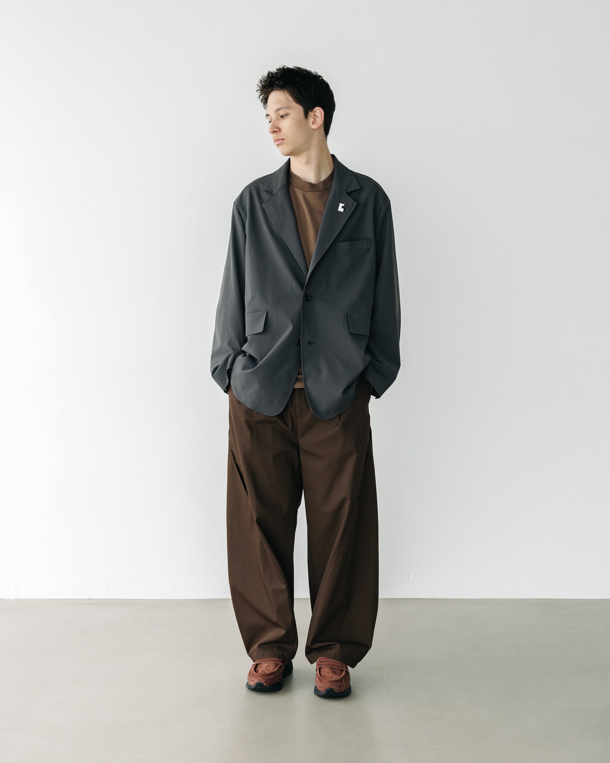 CITY UNIFORM TAILORED JACKET (CHARCOAL)