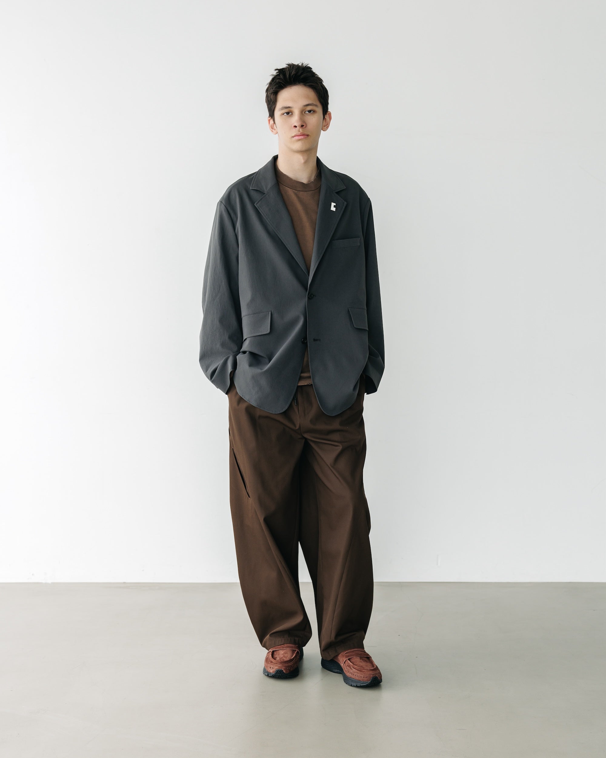 CITY UNIFORM TAILORED JACKET (CHARCOAL)