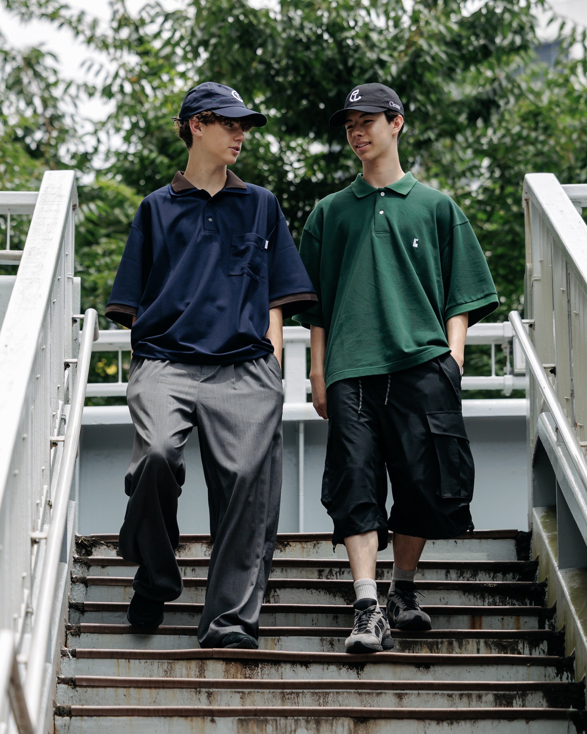 CITY S/S POLO SHIRT (GREEN)