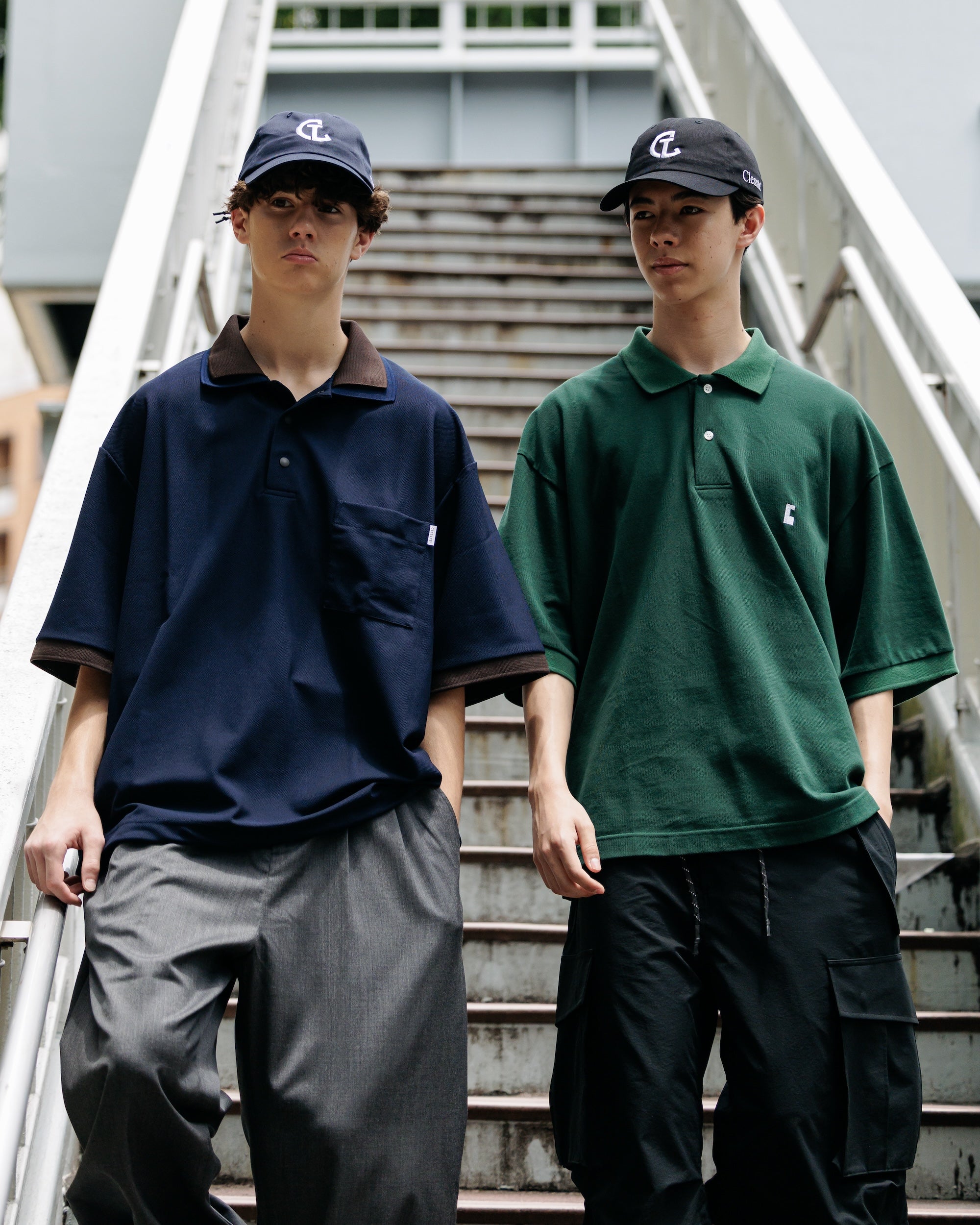 CITY S/S POLO SHIRT (GREEN)
