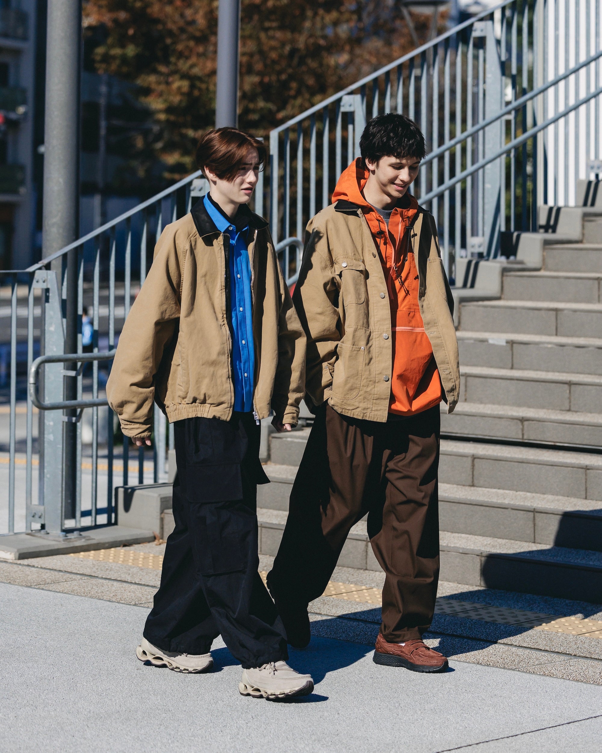VINTAGE DYED CITY UTILITY COAT (BEIGE)