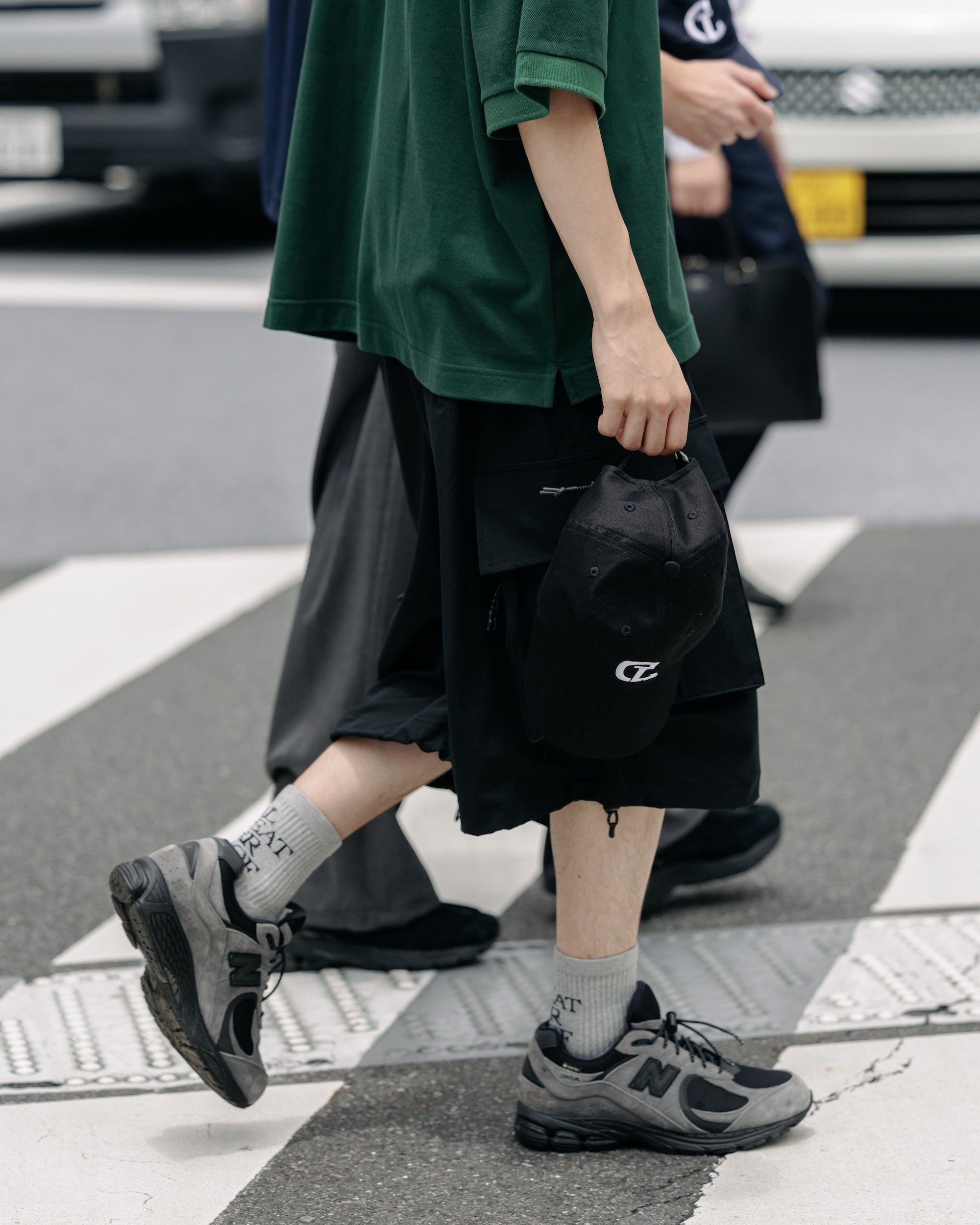 【6.21 SAT 20:00- IN STOCK】"CL"ACTIVE CITY CAP 001 (BLACK×WHITE)