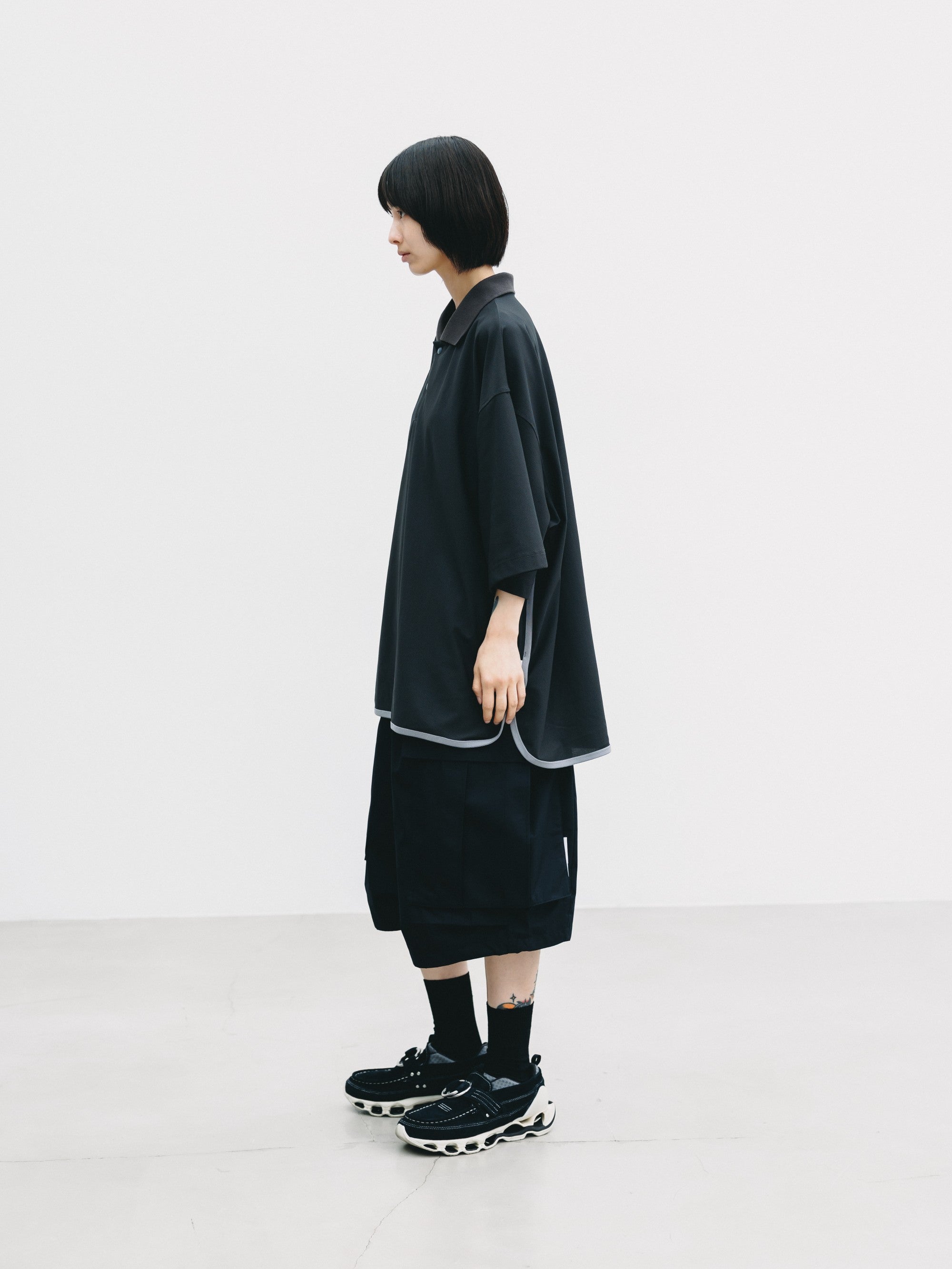 【7.18 SAT 20:00- IN STOCK】+phenix WINDSTOPPER® by GORE-TEX LABS CITY MEGA POCKET BALLOON CARGO HALF PANTS(BLACK)