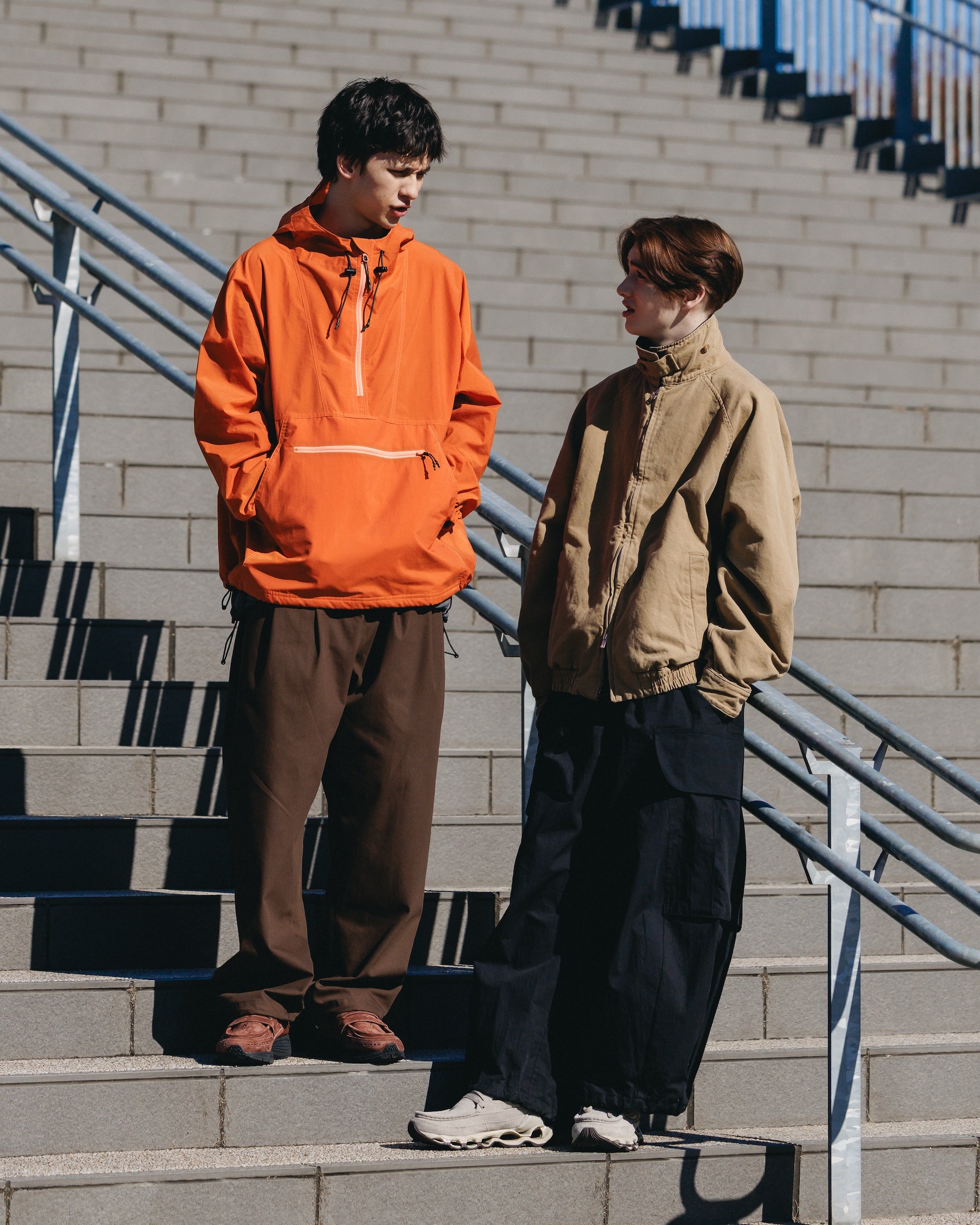 VINTAGE DYED DUCK CITY UTILITY JACKET (BEIGE)