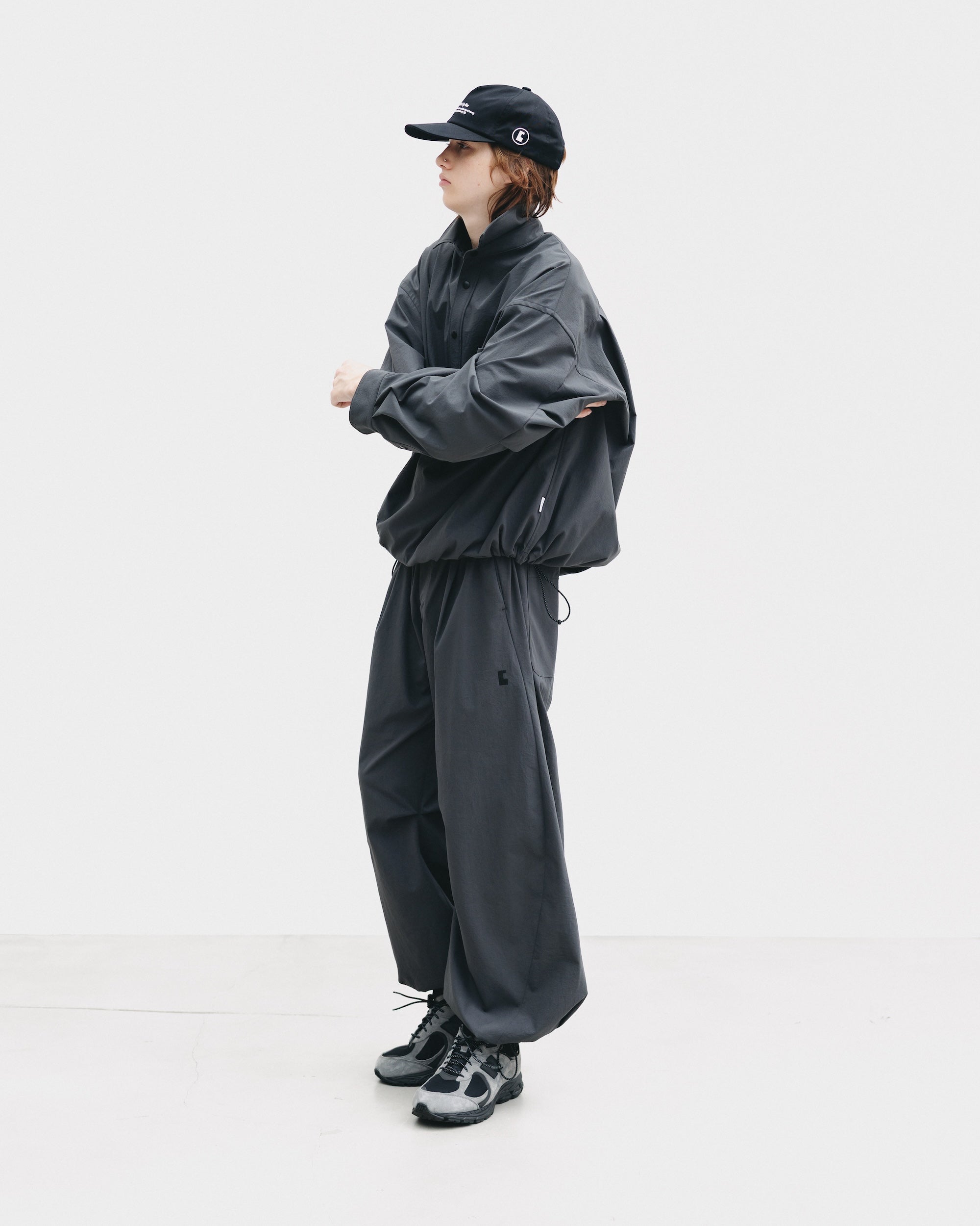 【9.20 SAT 20:00- IN STOCK】CITY UNIFORM L/S PULLOVER SHIRT (GRAY)