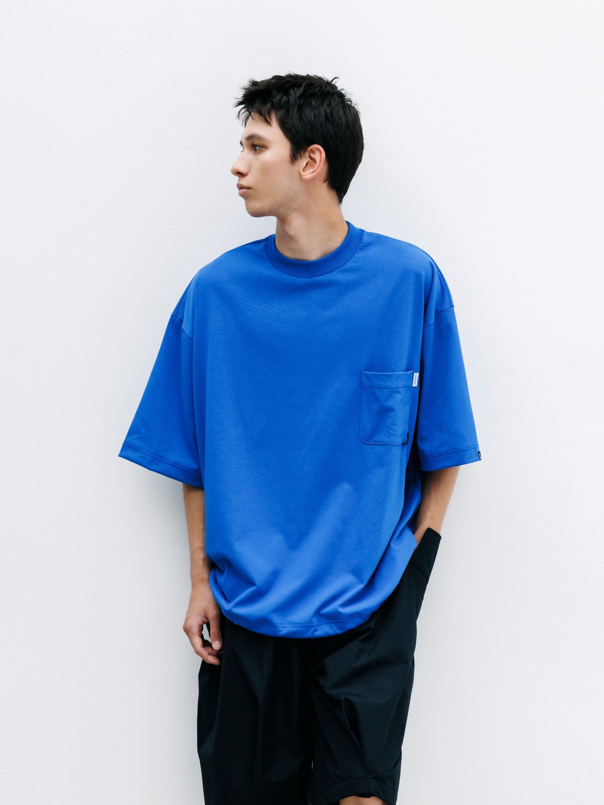 【7.22 WED 20:00- IN STOCK】TECH POCKET S/S T-SHIRT (BLUE)