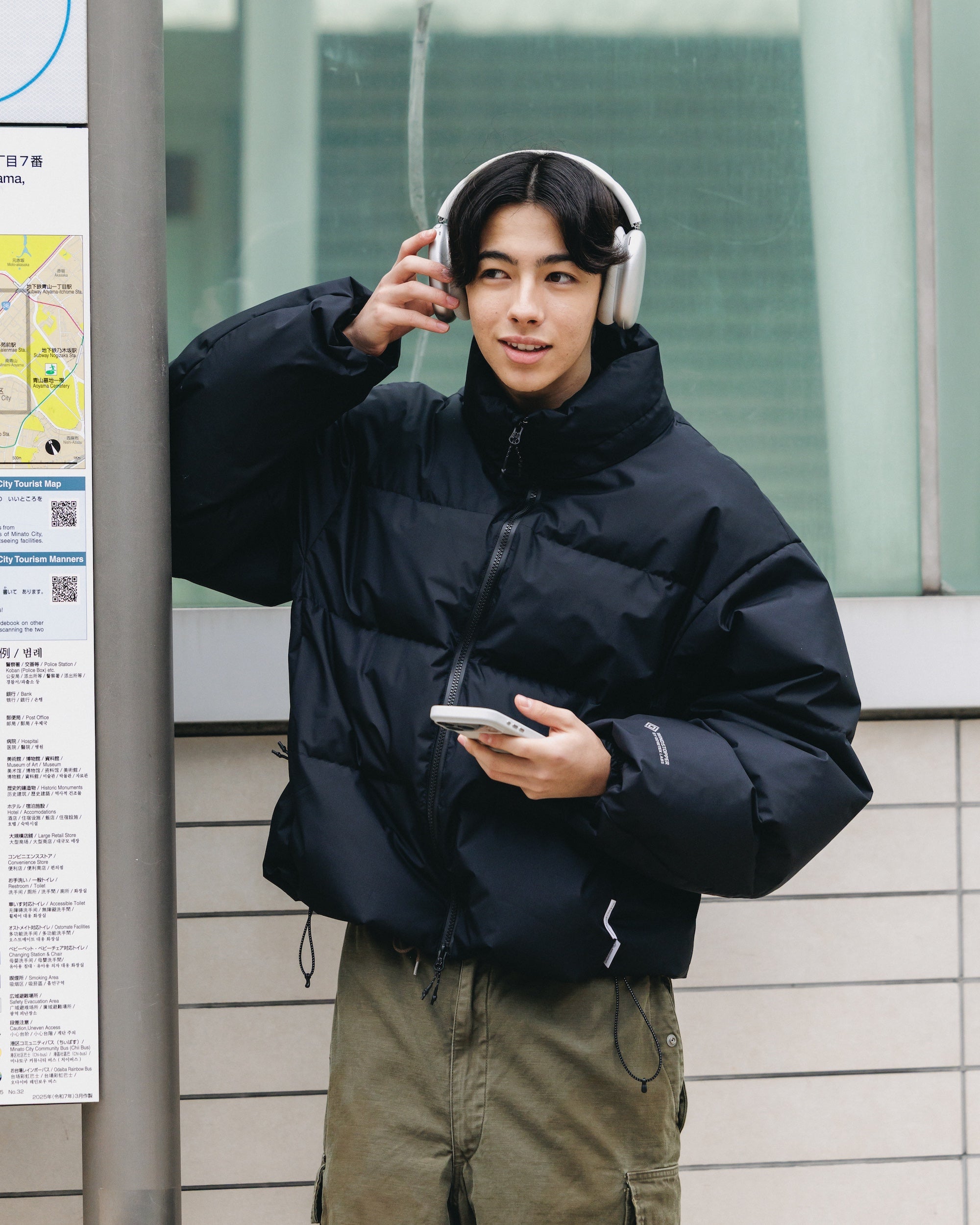 【12.13 SAT 20:00- IN STOCK】+phenix WINDSTOPPER® by GORE-TEX LABS CITY DOWN JACKET (BLACK)