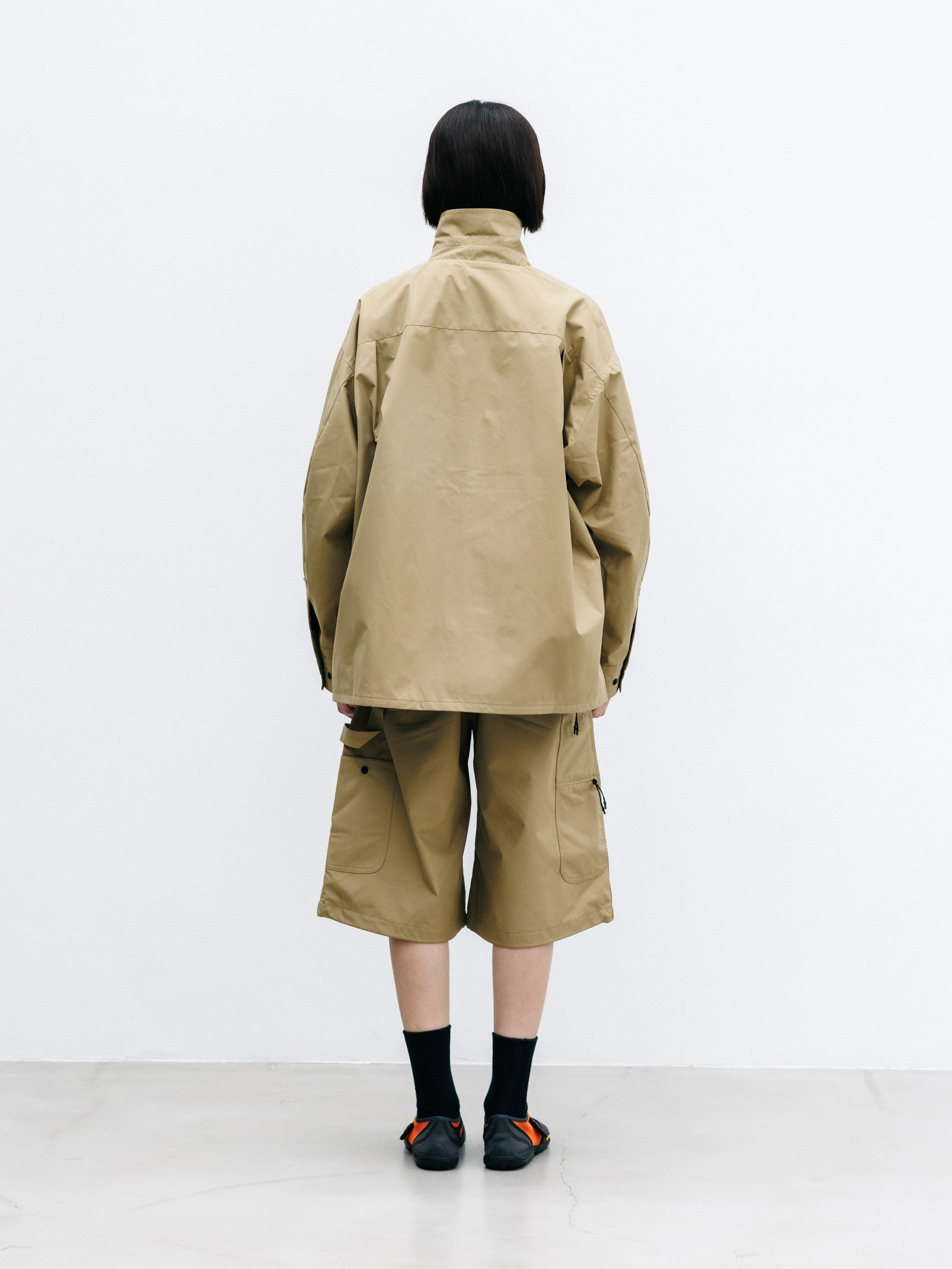 【8.8 SAT 20:00- IN STOCK】+phenix WINDSTOPPER® by GORE-TEX LABS CITY UNIFORM ZIPUP L/S SHIRT (CAMEL BEIGE)