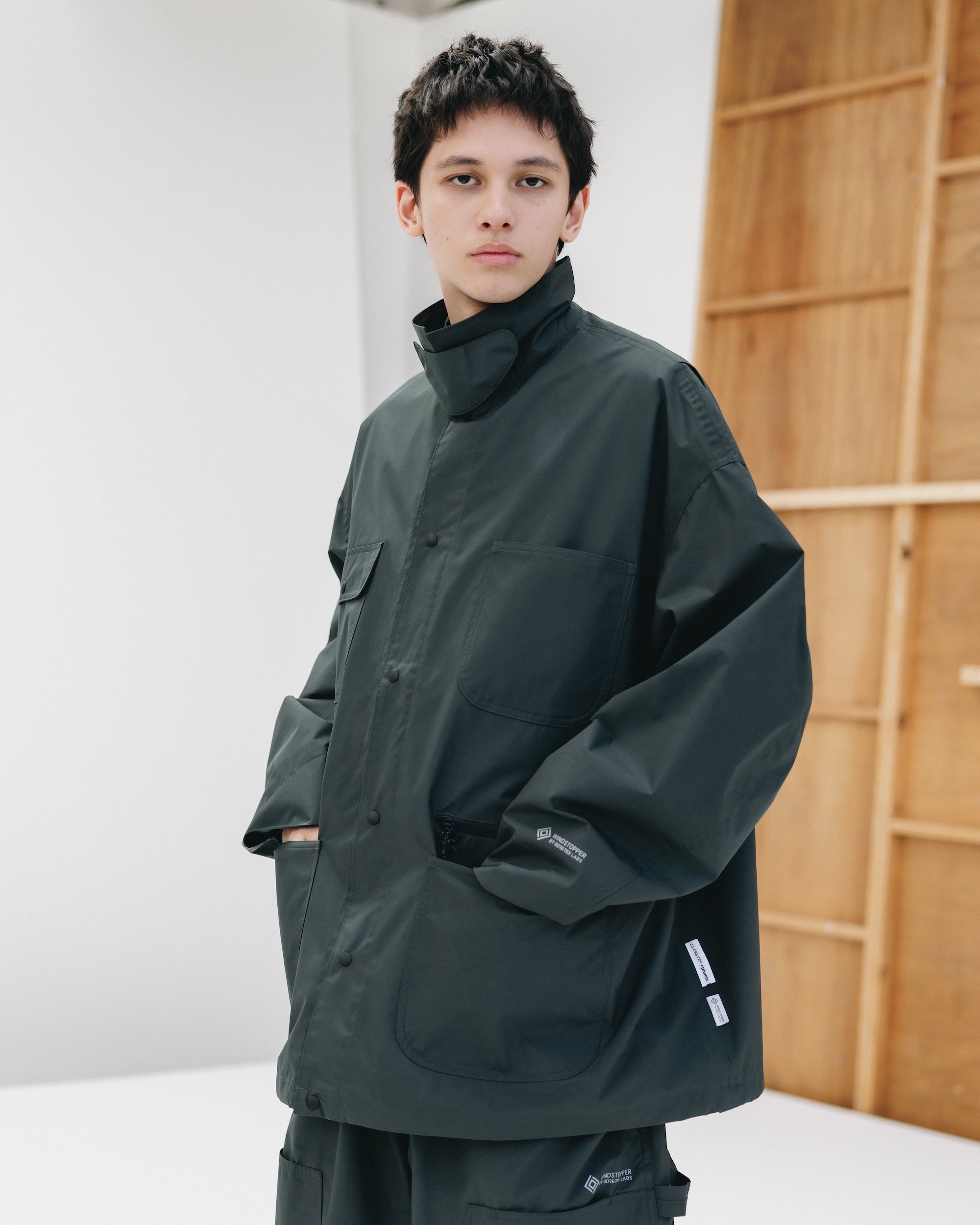 ウェットカバー phenix WINDSTOPPER® BY GORE-TEX LABS CITY STORAGE COVERALL JACKET (AS