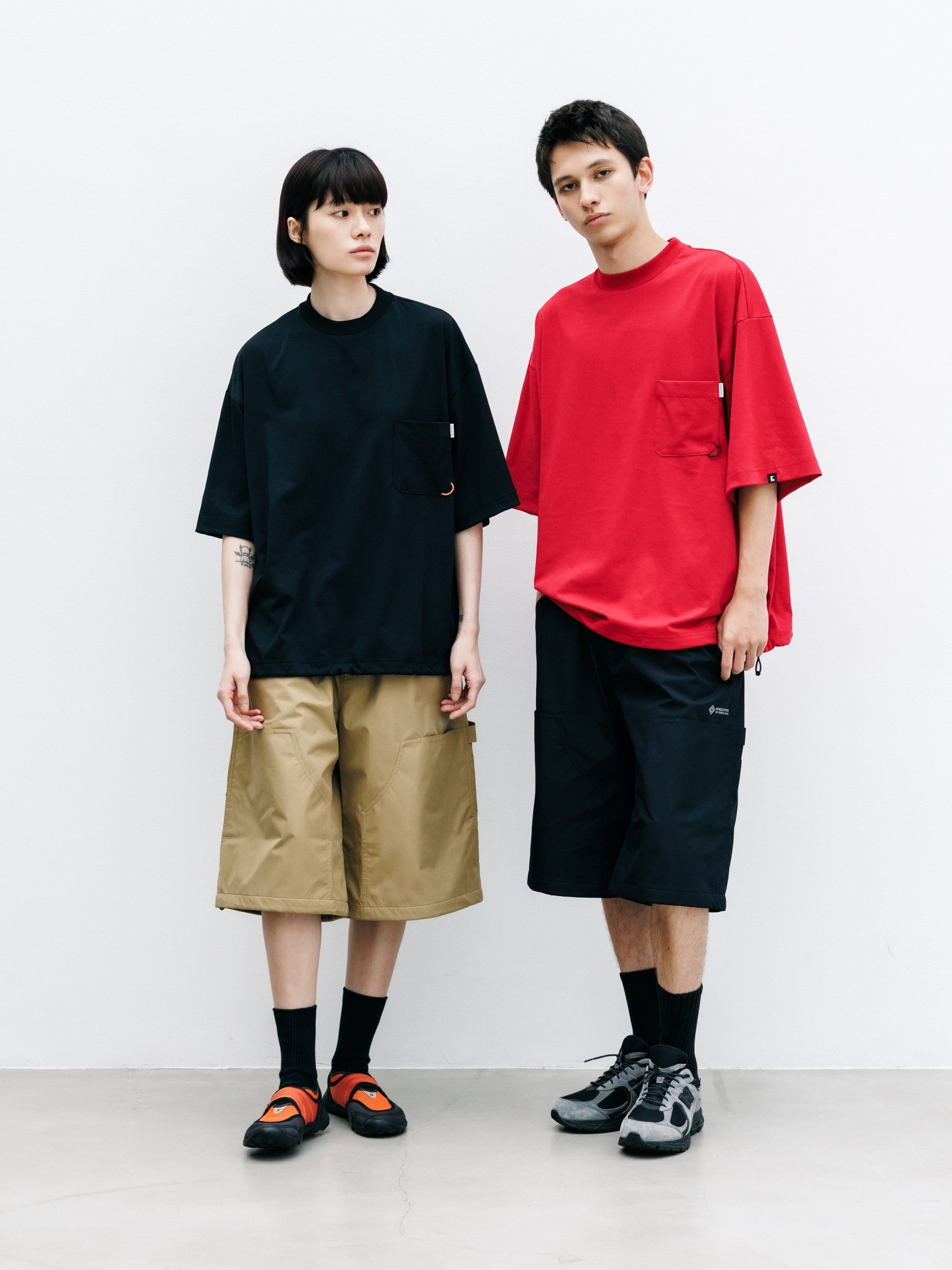 【7.22 WED 20:00- IN STOCK】TECH POCKET S/S T-SHIRT (RED)