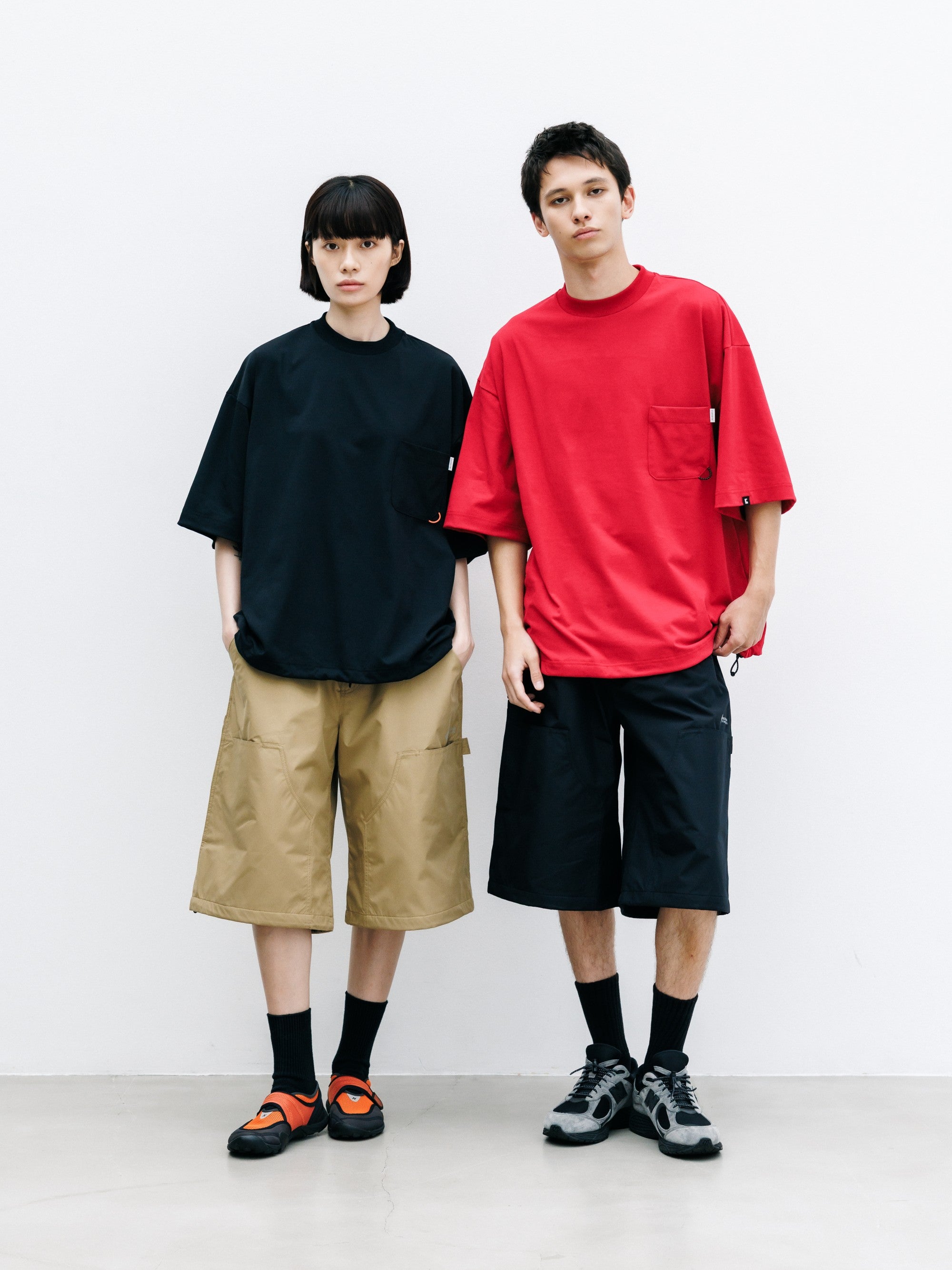 【7.22 WED 20:00- IN STOCK】TECH POCKET S/S T-SHIRT (BLACK)