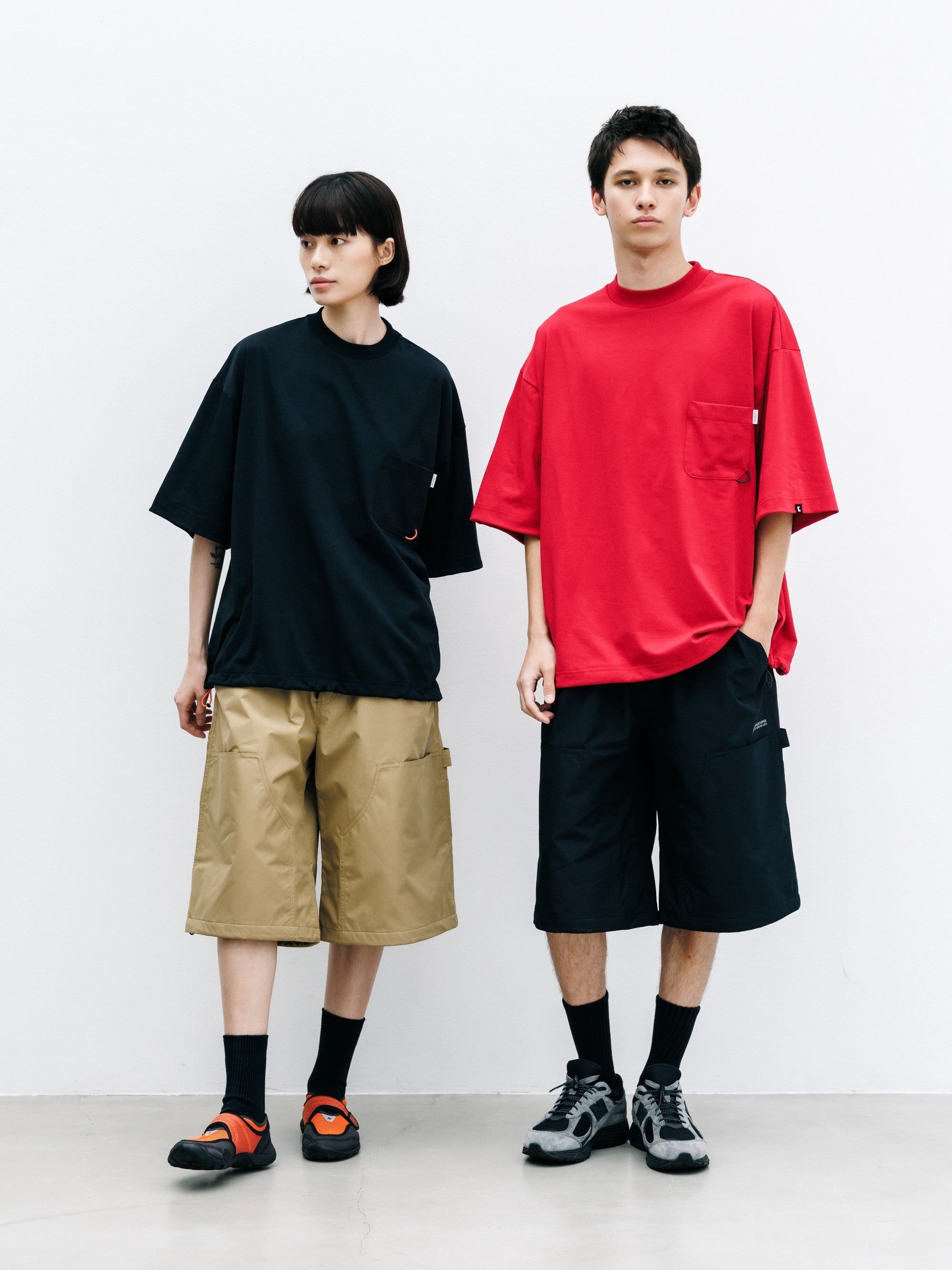 【7.22 WED 20:00- IN STOCK】TECH POCKET S/S T-SHIRT (RED)