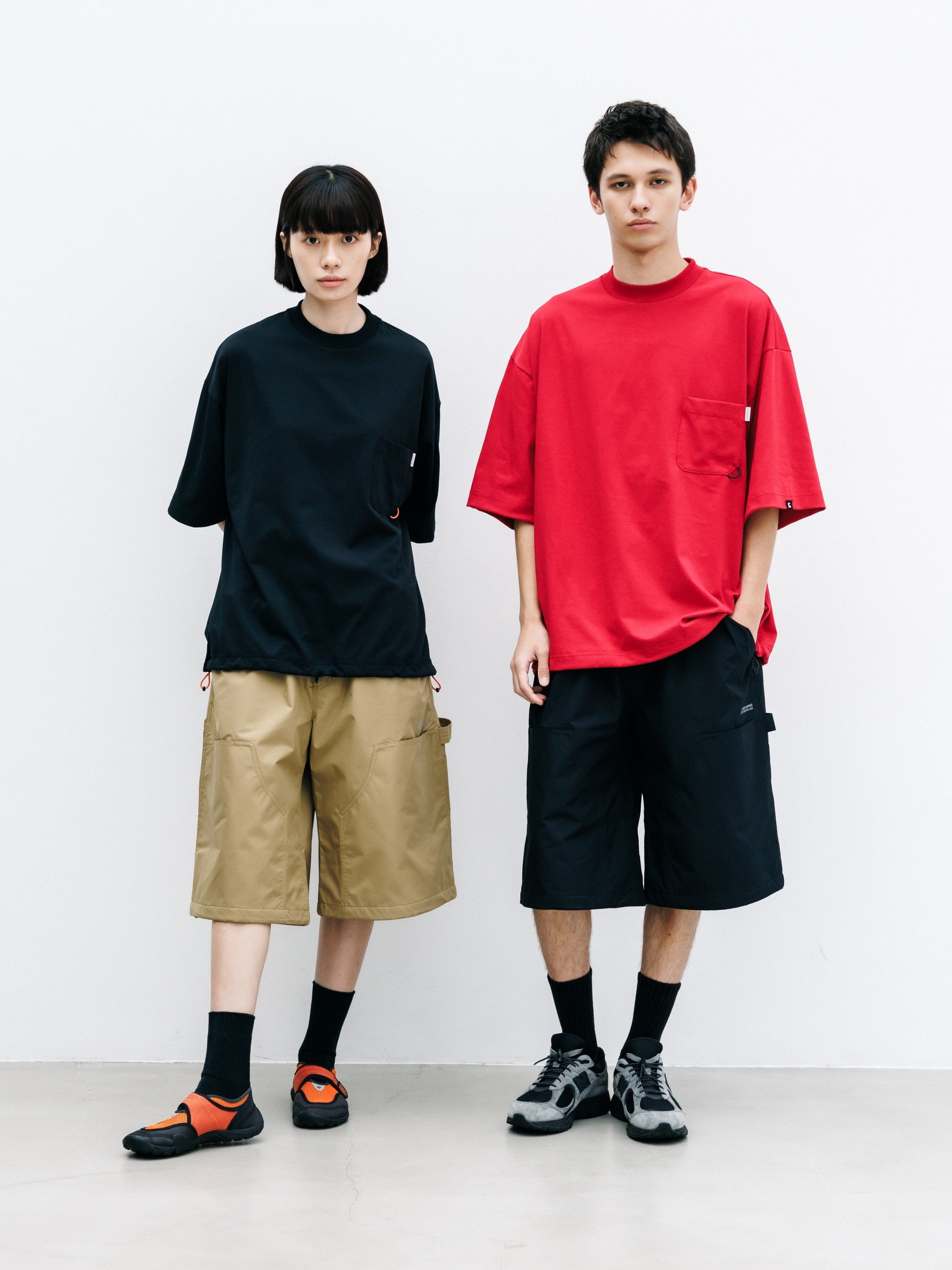 【7.22 WED 20:00- IN STOCK】TECH POCKET S/S T-SHIRT (BLACK)