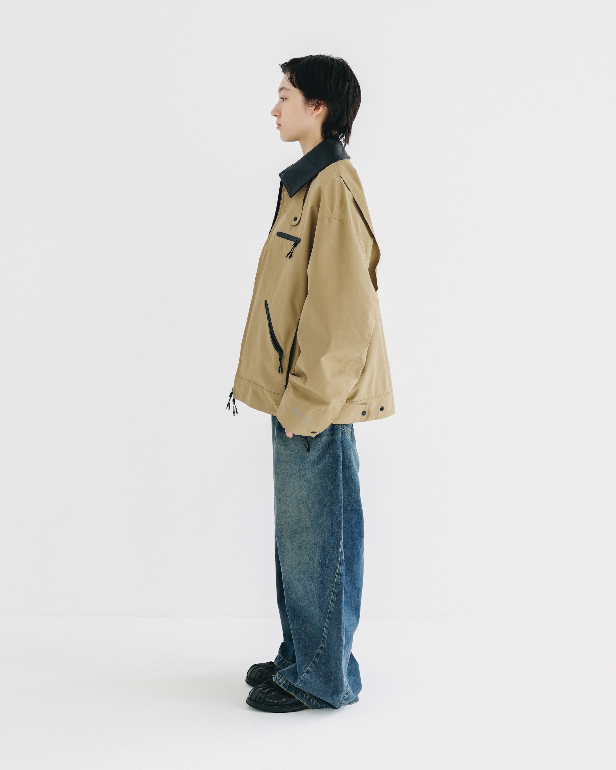 【9.24 WED 20:00- IN STOCK】+phenix WINDSTOPPER® by GORE-TEX LABS TWILL CITY WORKER JACKET (CARAMEL BEIGE)