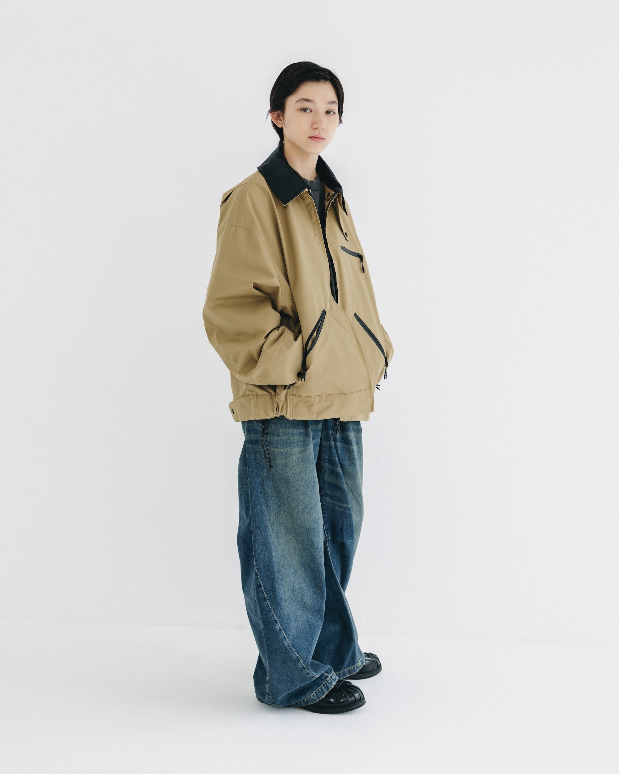 【9.24 WED 20:00- IN STOCK】+phenix WINDSTOPPER® by GORE-TEX LABS TWILL CITY WORKER JACKET (CARAMEL BEIGE)