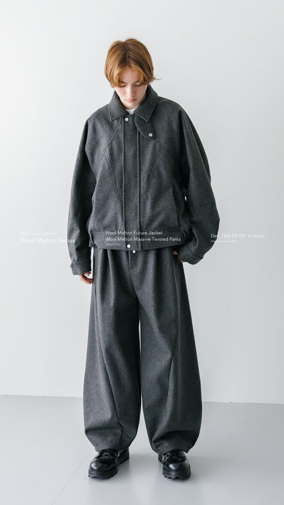 clesste トレーナー 高島涼 ファッション