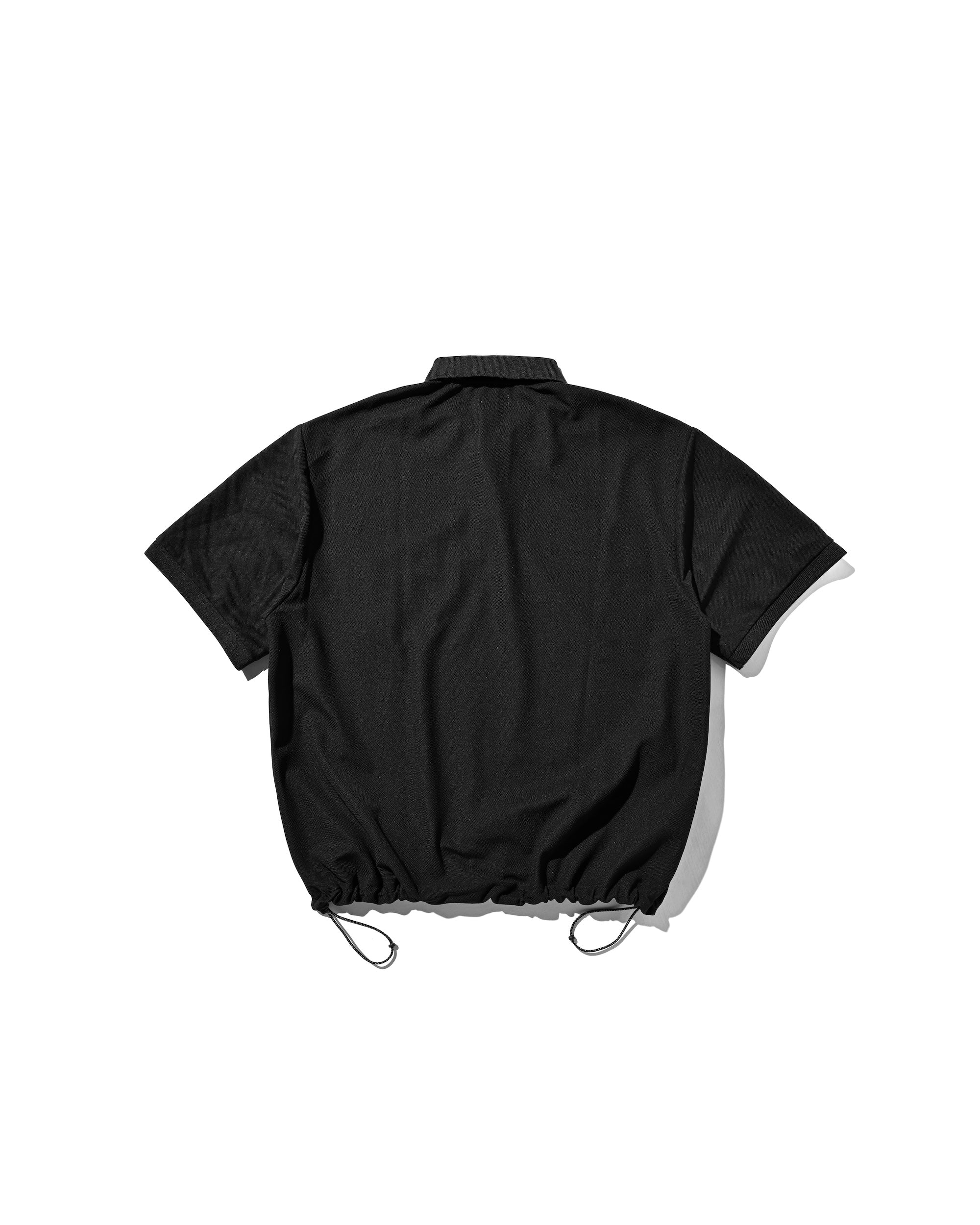 【6.11 WED 20:00- IN STOCK】ACTIVE CITY S/S POLO SHIRT (BLACK)