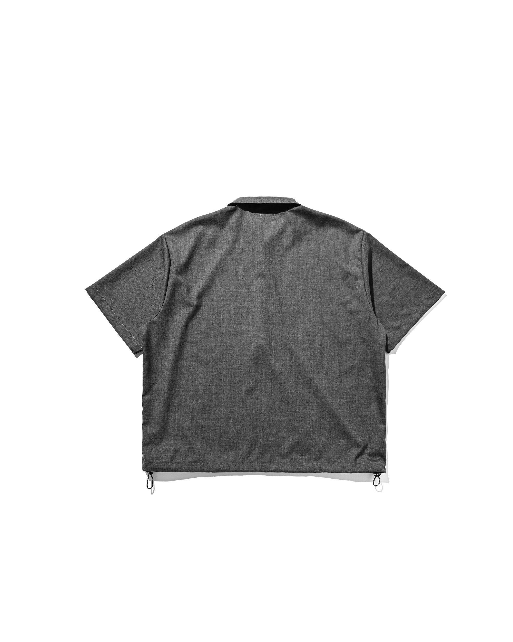7.26 SAT 20:00- IN STOCK】TROPICAL WOOL CITY S/S HALF ZIP
