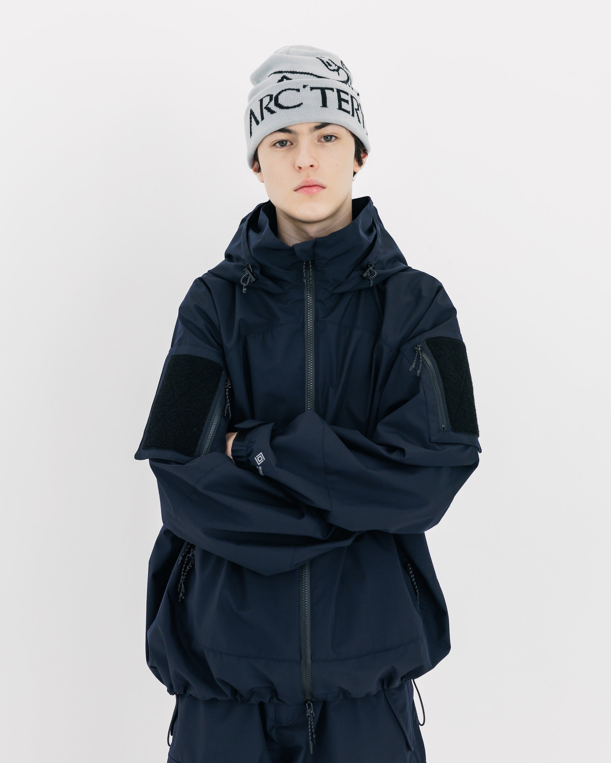 【2.8 SAT 20:00- IN STOCK】+phenix WINDSTOPPER® by GORE-TEX LABS MILITARY CITY JACKET (NAVY)